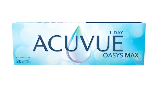 ACUVUE® ACUVUE® OASYS MAX 1-Day 30er Tageslinsen 30 Linsen pro Packung, pro Auge