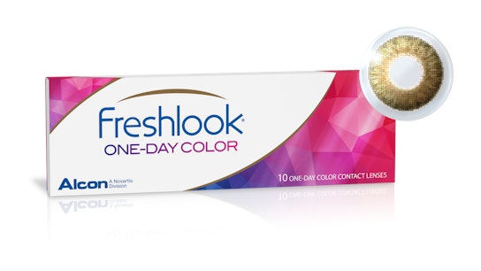 FreshLook® Freshlook 1 Day Haselnuss 10er Tageslinsen 10 Linsen pro Packung, pro Auge