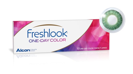 FreshLook® Freshlook 1 Day Gruen 10er Tageslinsen Tageslinsen 10 Linsen pro Packung, pro Auge