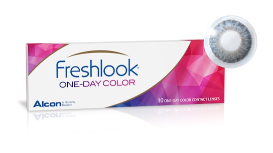 FreshLook® Freshlook 1 Day Grau 10er Tageslinsen Tageslinsen 10 Linsen pro Packung, pro Auge