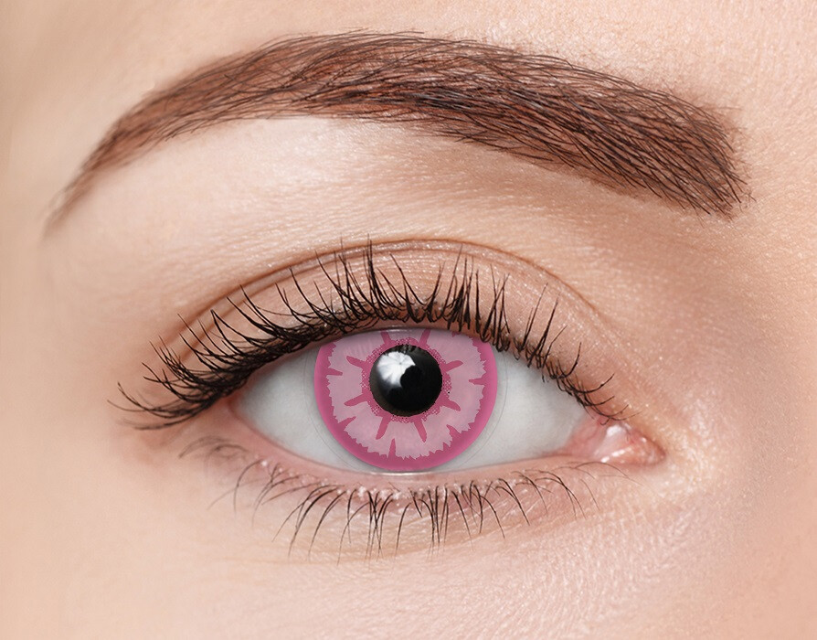 Front clearcolor™ Halloween Kontaktlinsen Temptress Monatslinsen 2 Linsen pro Packung, pro Auge