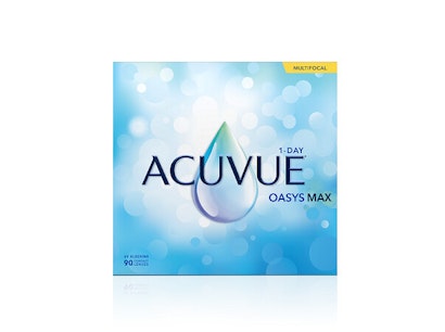 ACUVUE® ACUVUE® OASYS MAX 1-Day MULTIFOCAL 90er Tageslinsen 90 Linsen pro Packung, pro Auge