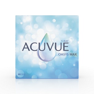 ACUVUE® ACUVUE® OASYS MAX 1-Day 90er Tageslinsen 90 Linsen pro Packung, pro Auge