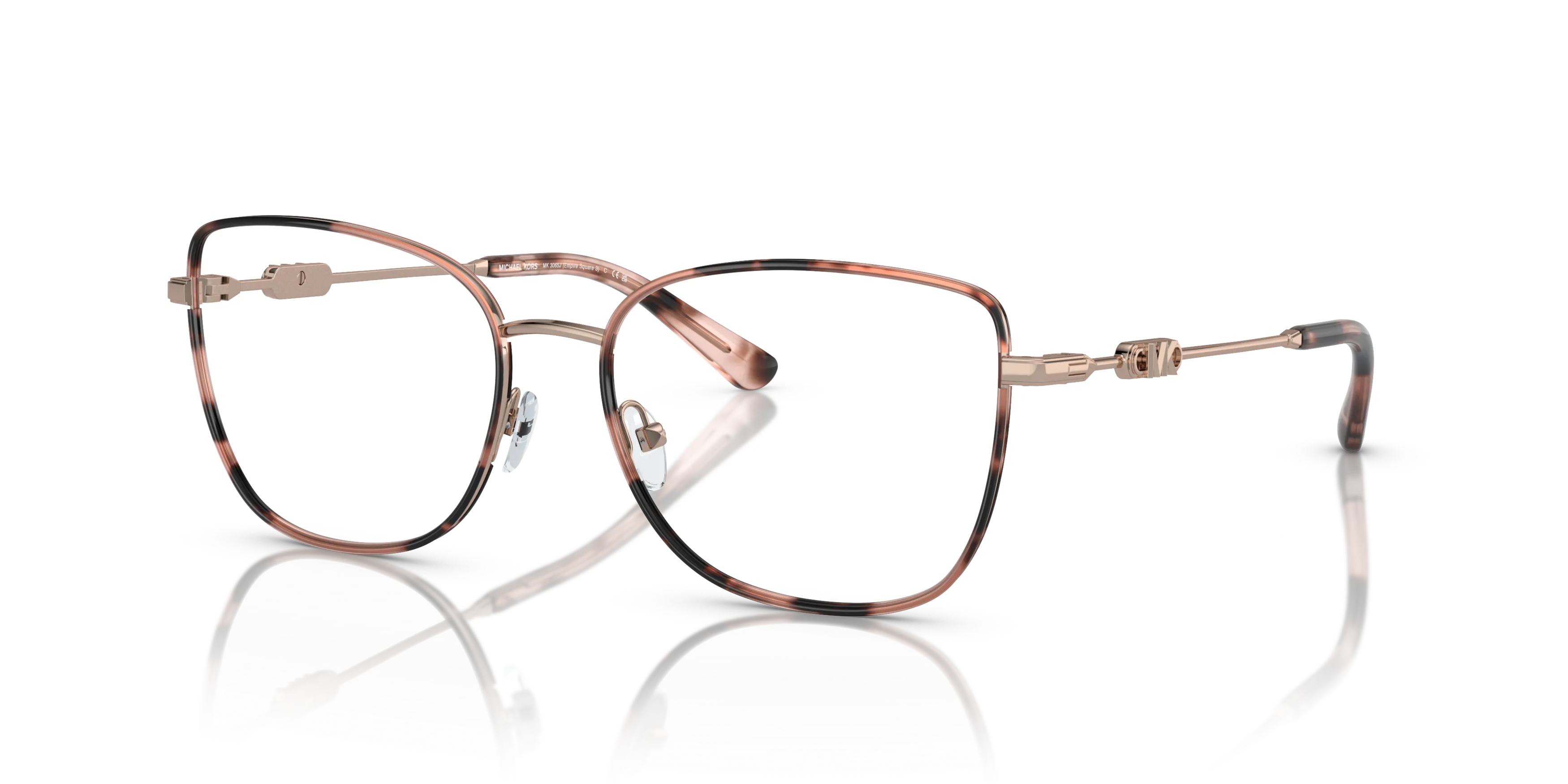 Angle_Left01, Michael Kors EmpirepSquare 3 0MK3065J 1108 Brille