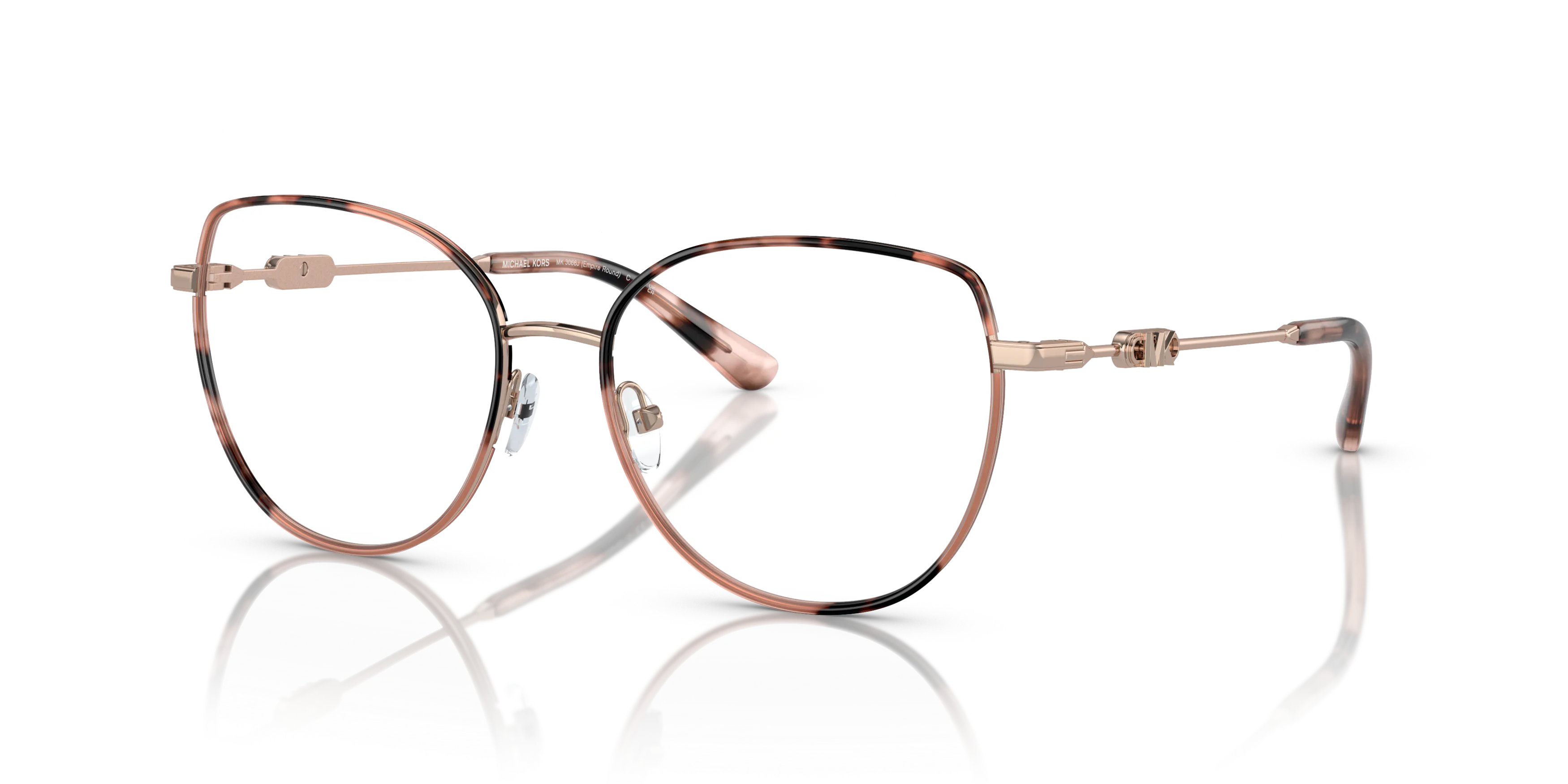 Angle_Left01, Michael Kors Empire Round 0MK3066J 1108 Brille