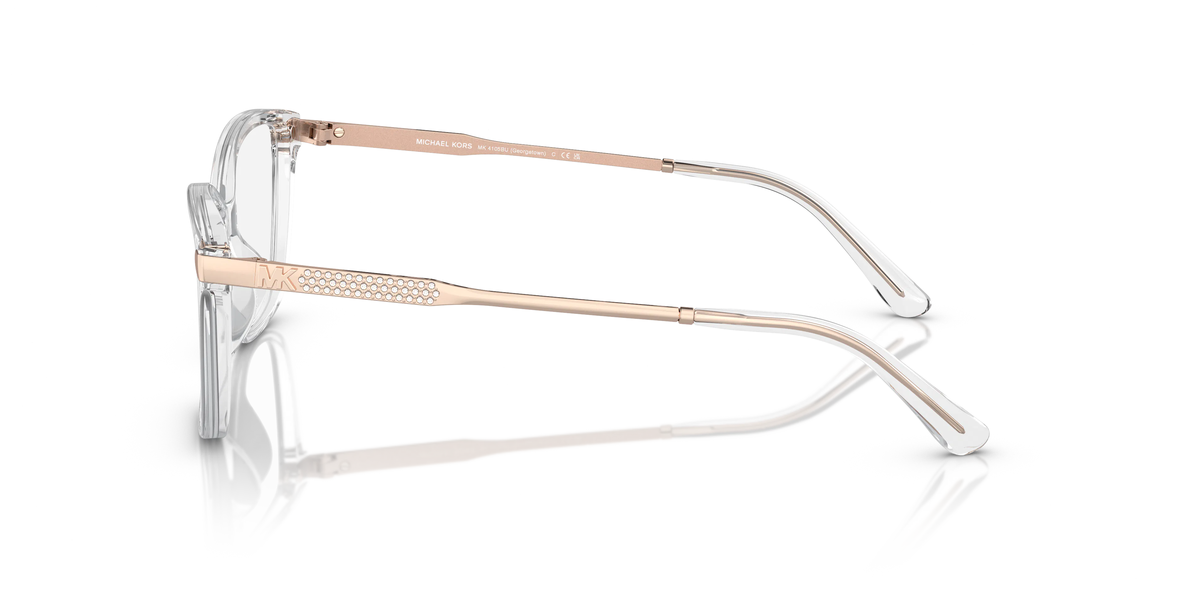 Angle_Left02, Michael Kors Georgetown 0MK4105BU 3999 Brille