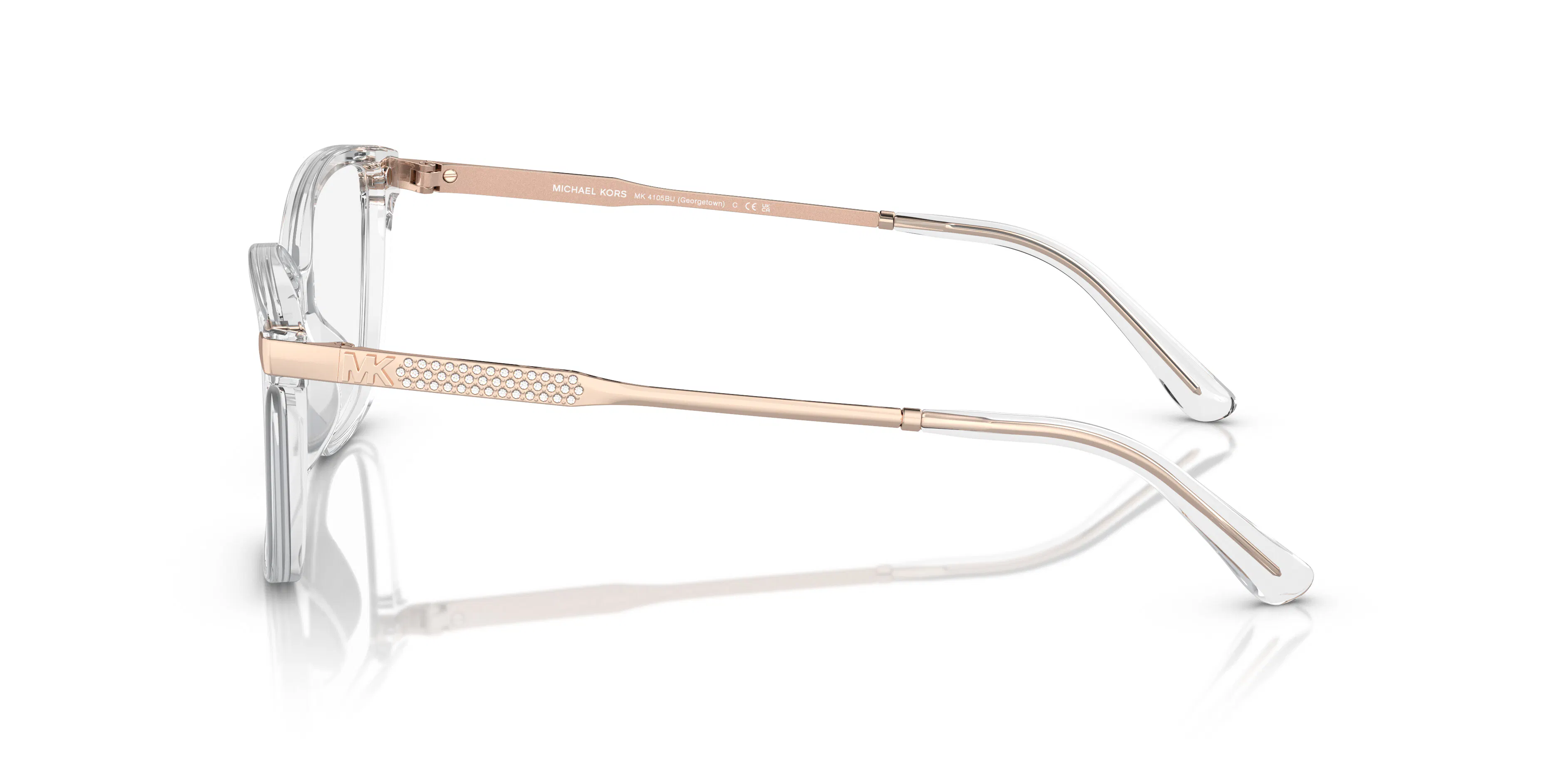 Angle_Left02, Michael Kors Georgetown 0MK4105BU 3999 Brille