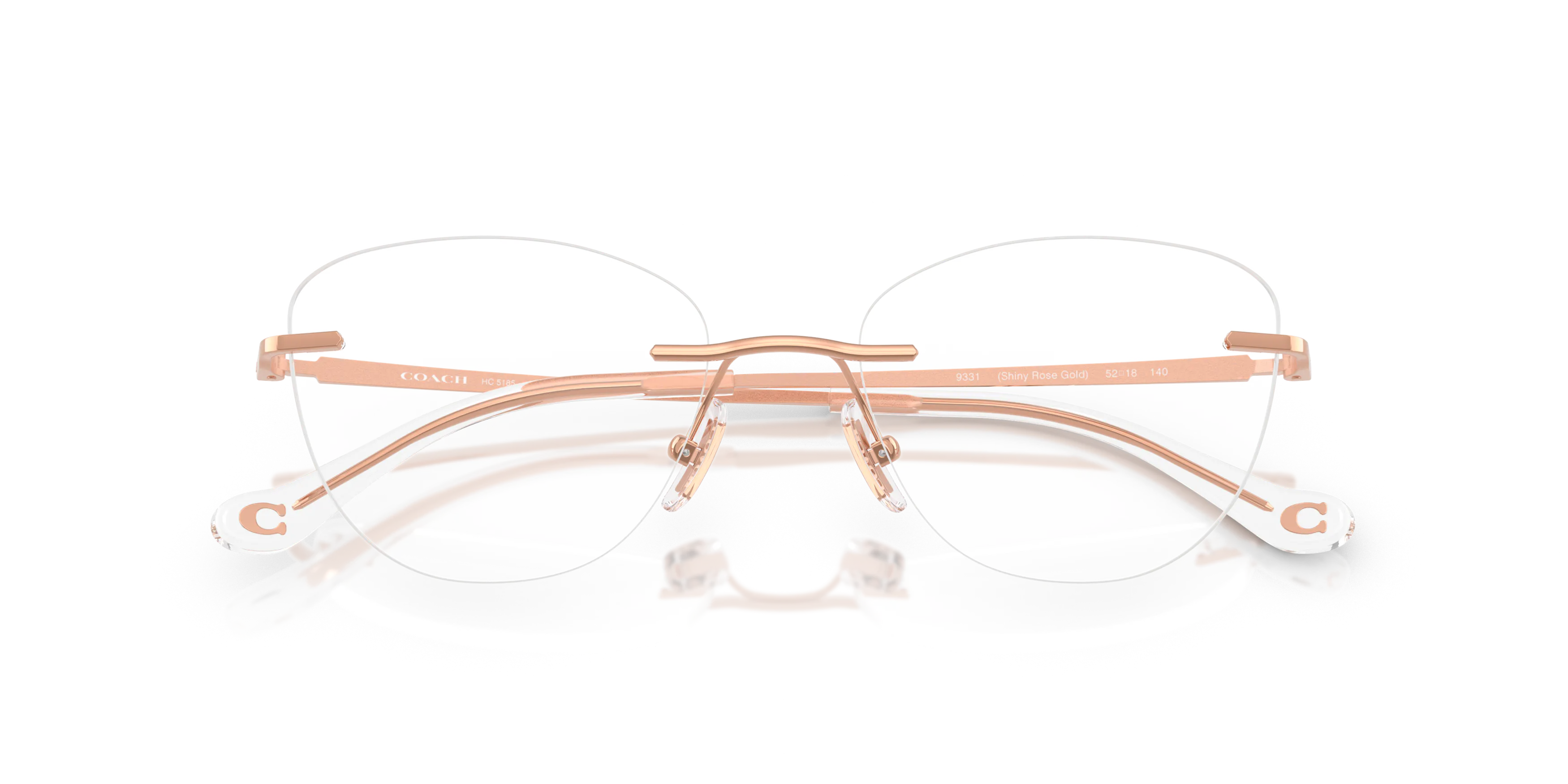 Folded, Coach HC5185 0HC5185 9331 Brille