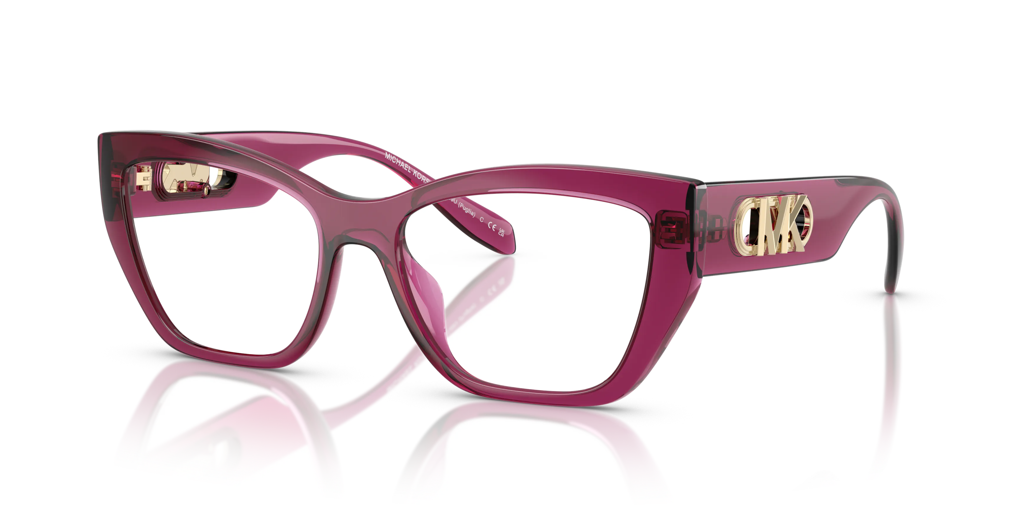 Angle_Left01, Michael Kors Puglia 0MK4149U 4020 Brille