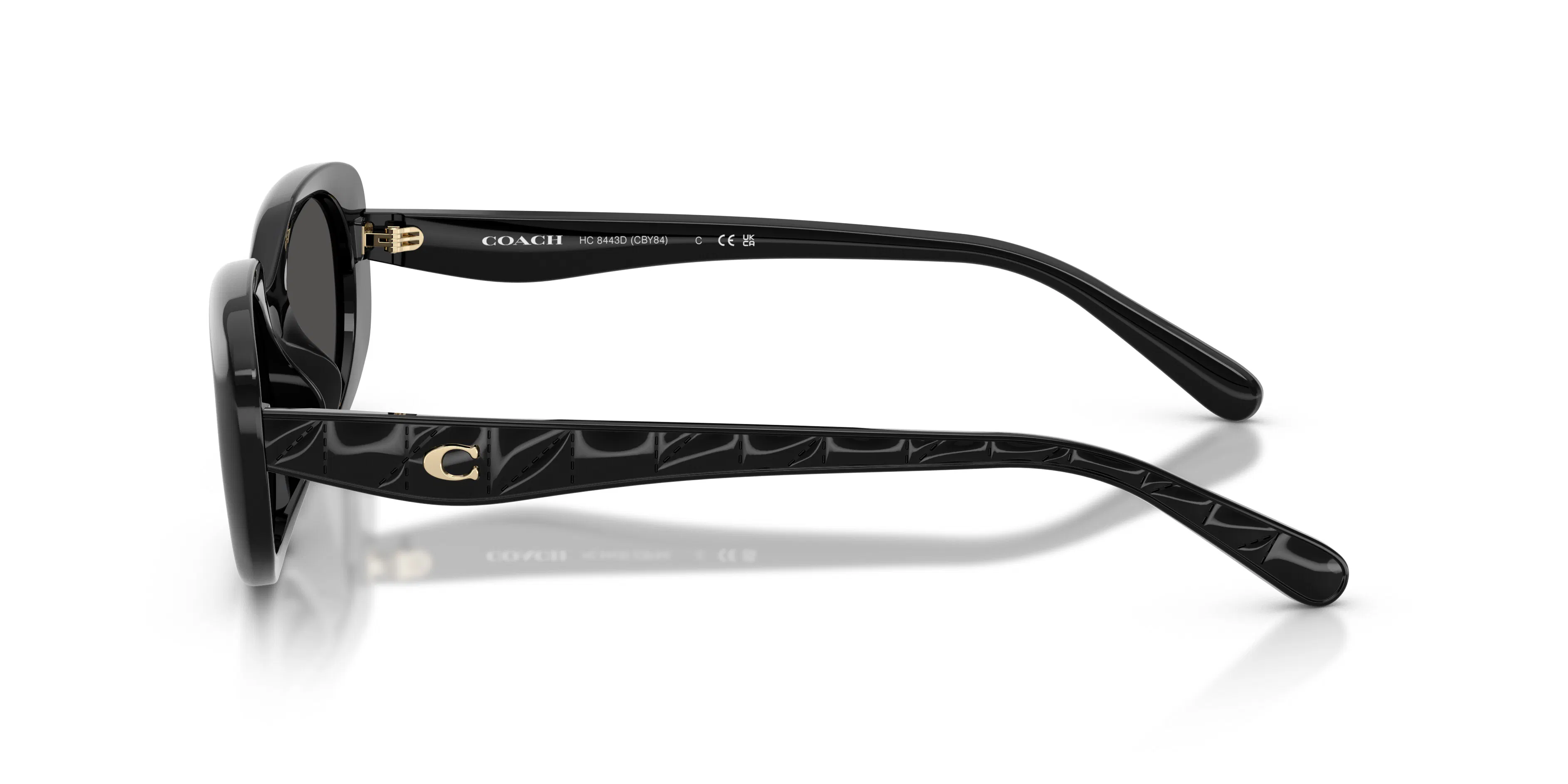 Angle_Left02, Coach CBY84 0HC8443D 500287 Sonnenbrille