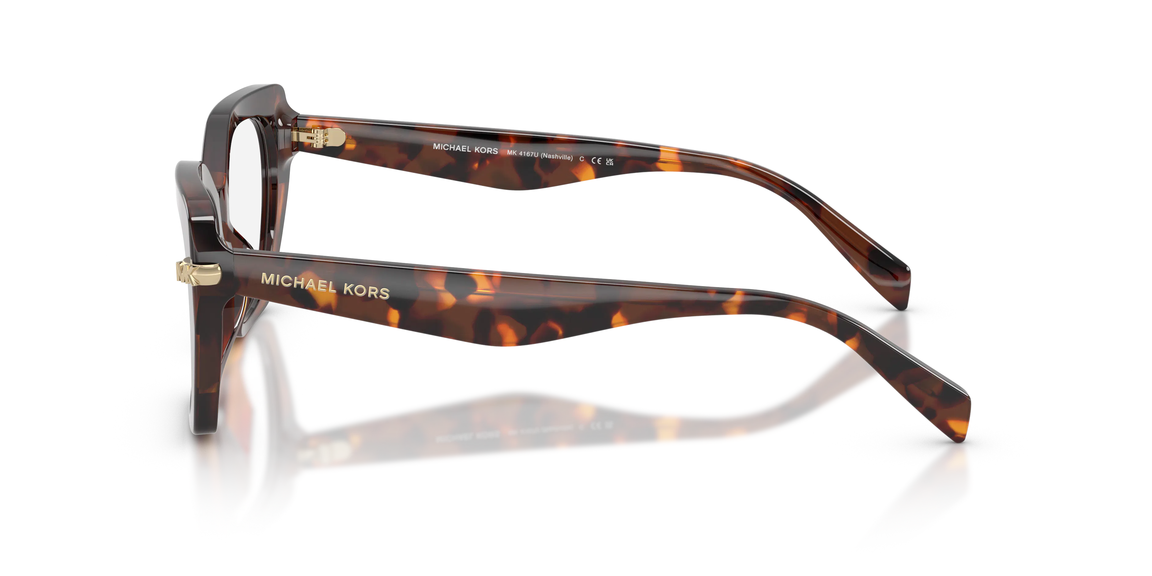 Angle_Left02, Michael Kors Nashville 0MK4167U 4031 Brille