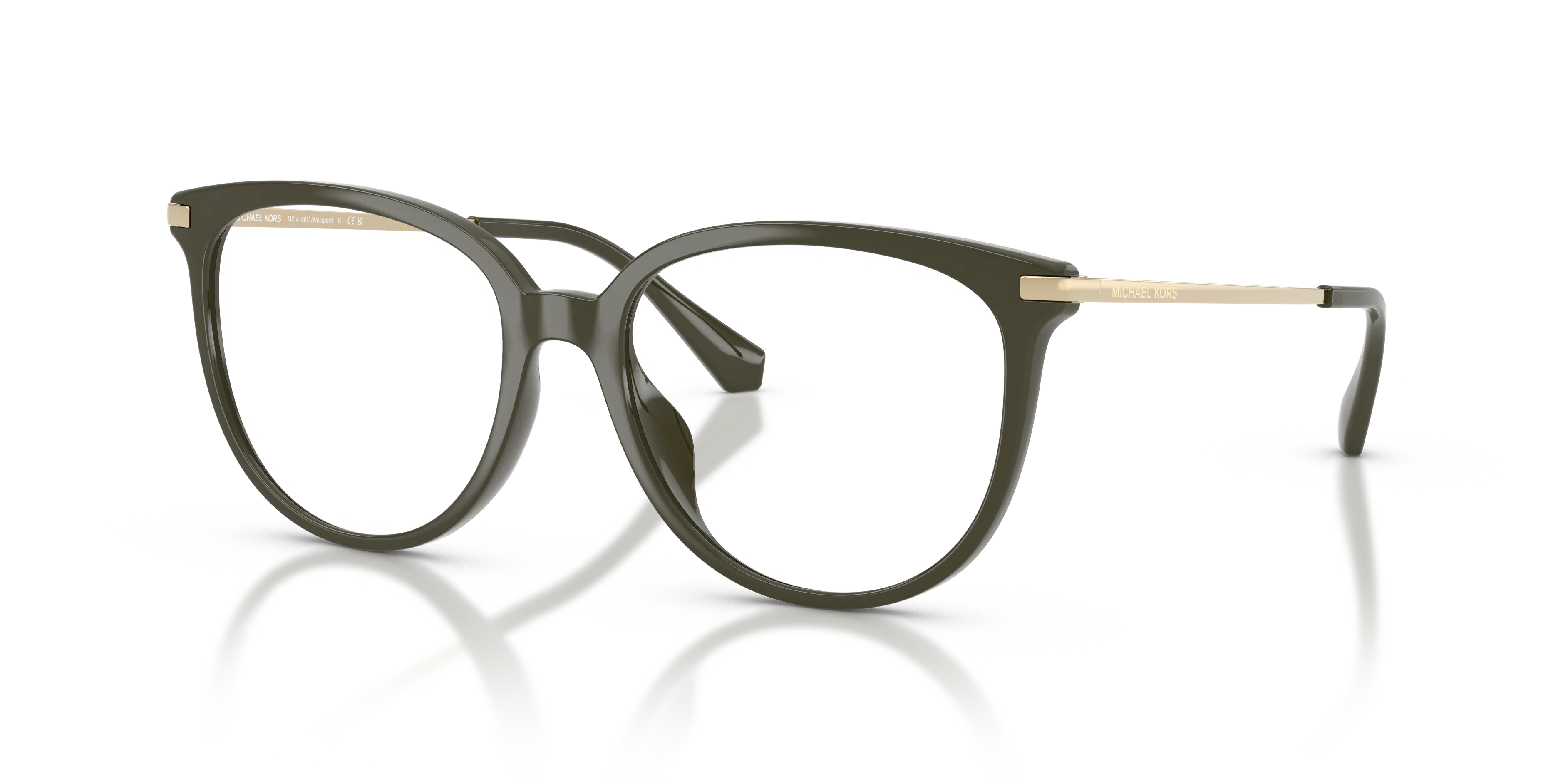 Angle_Left01, Michael Kors Westport 0MK4106U 3902 Brille