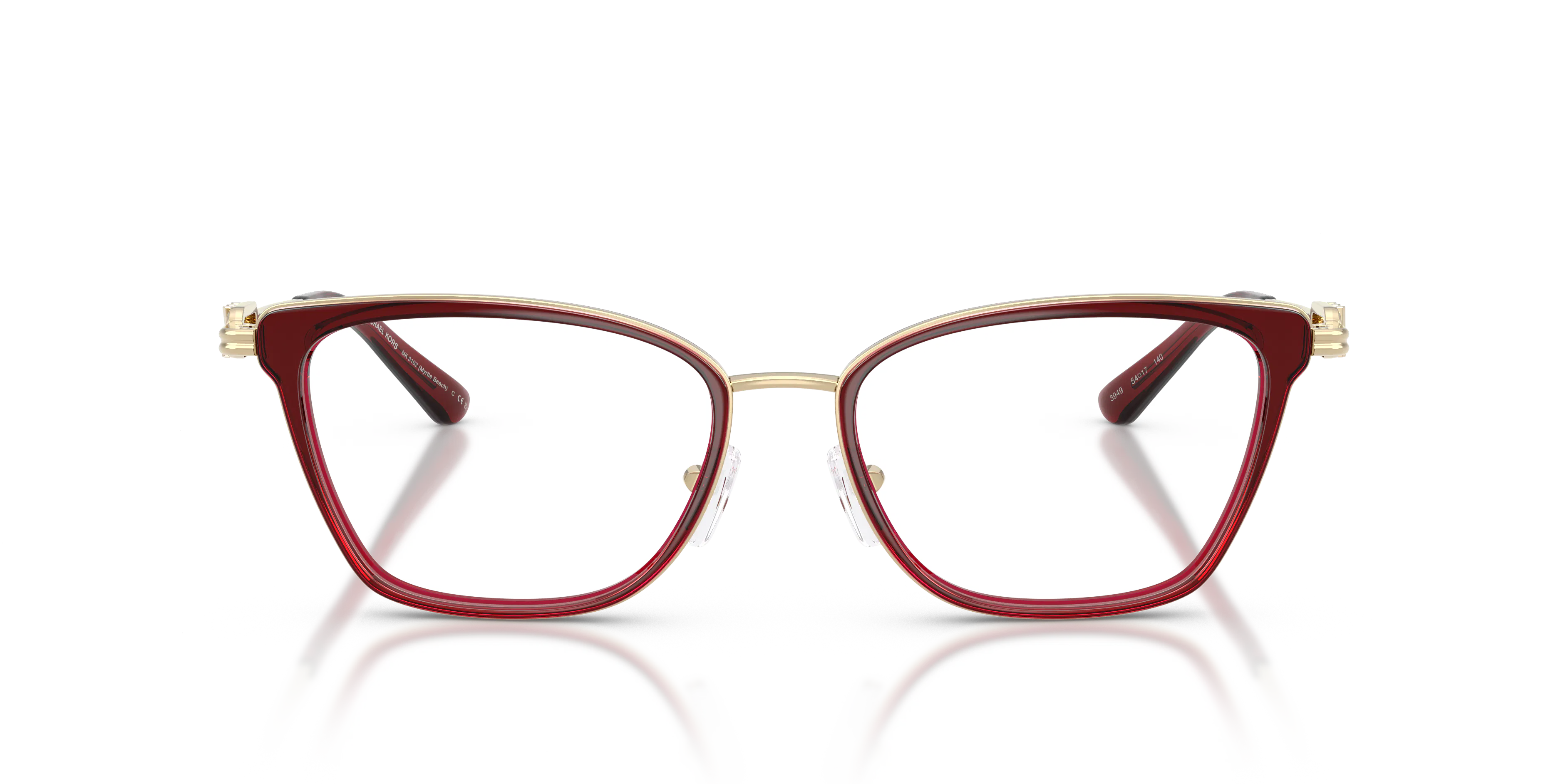 Front, Michael Kors Myrtle Beach 0MK3102 3949 Brille