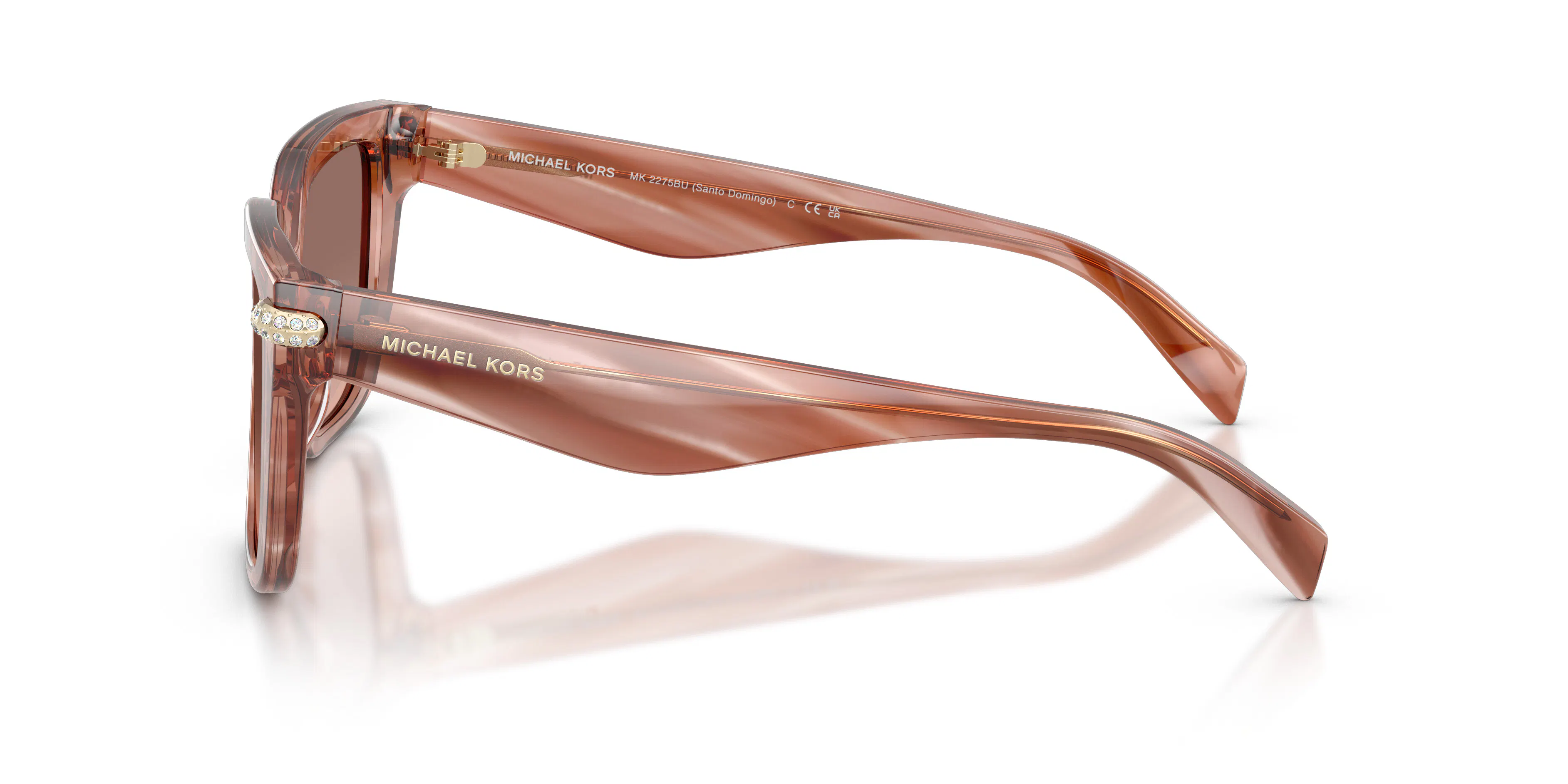 Angle_Left02, Michael Kors Santo Domingo 0MK2275BU 405613 Sonnenbrille
