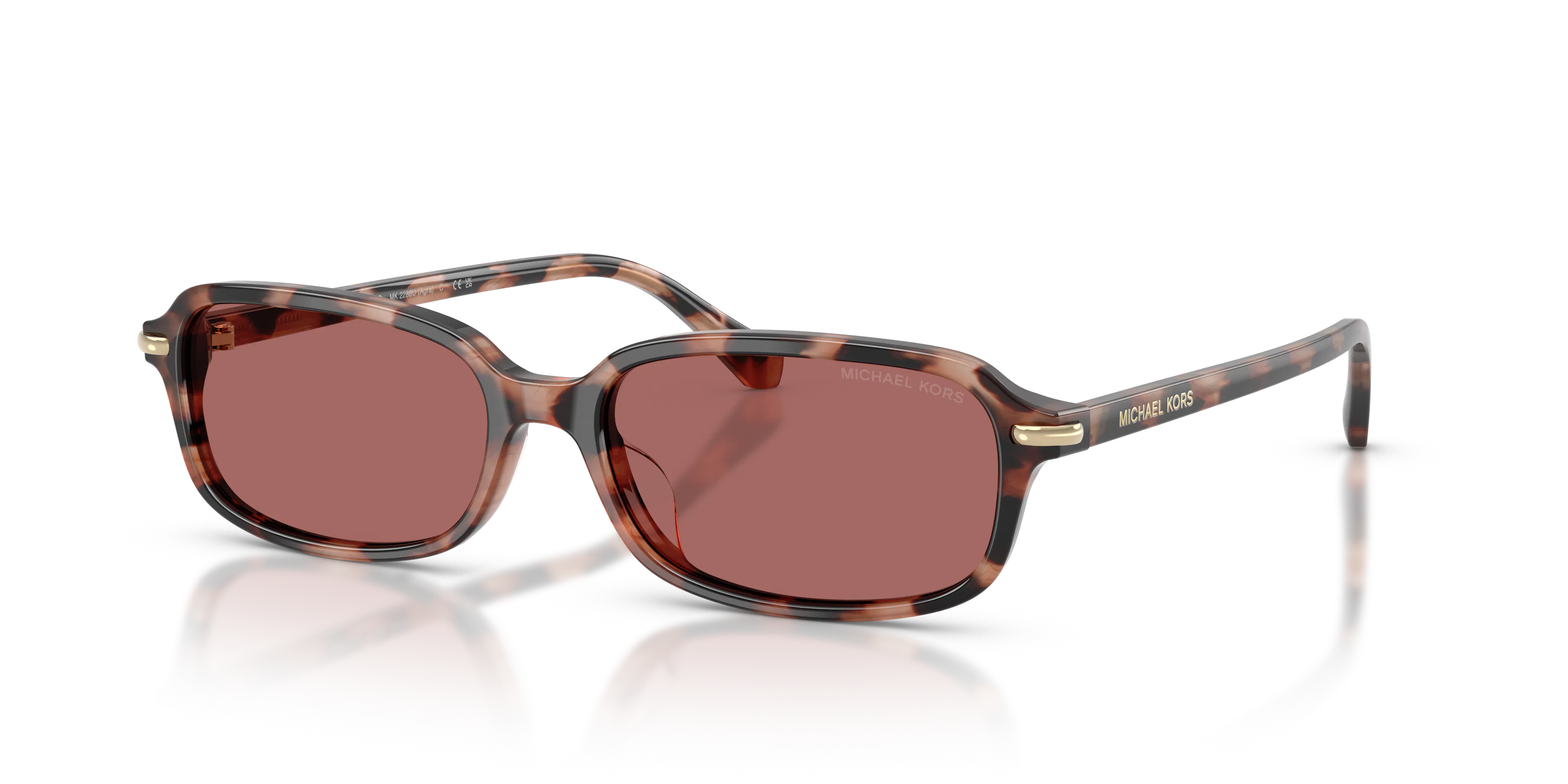 Angle_Left01, Michael Kors Agra 0MK2288U 327769 Sonnenbrille