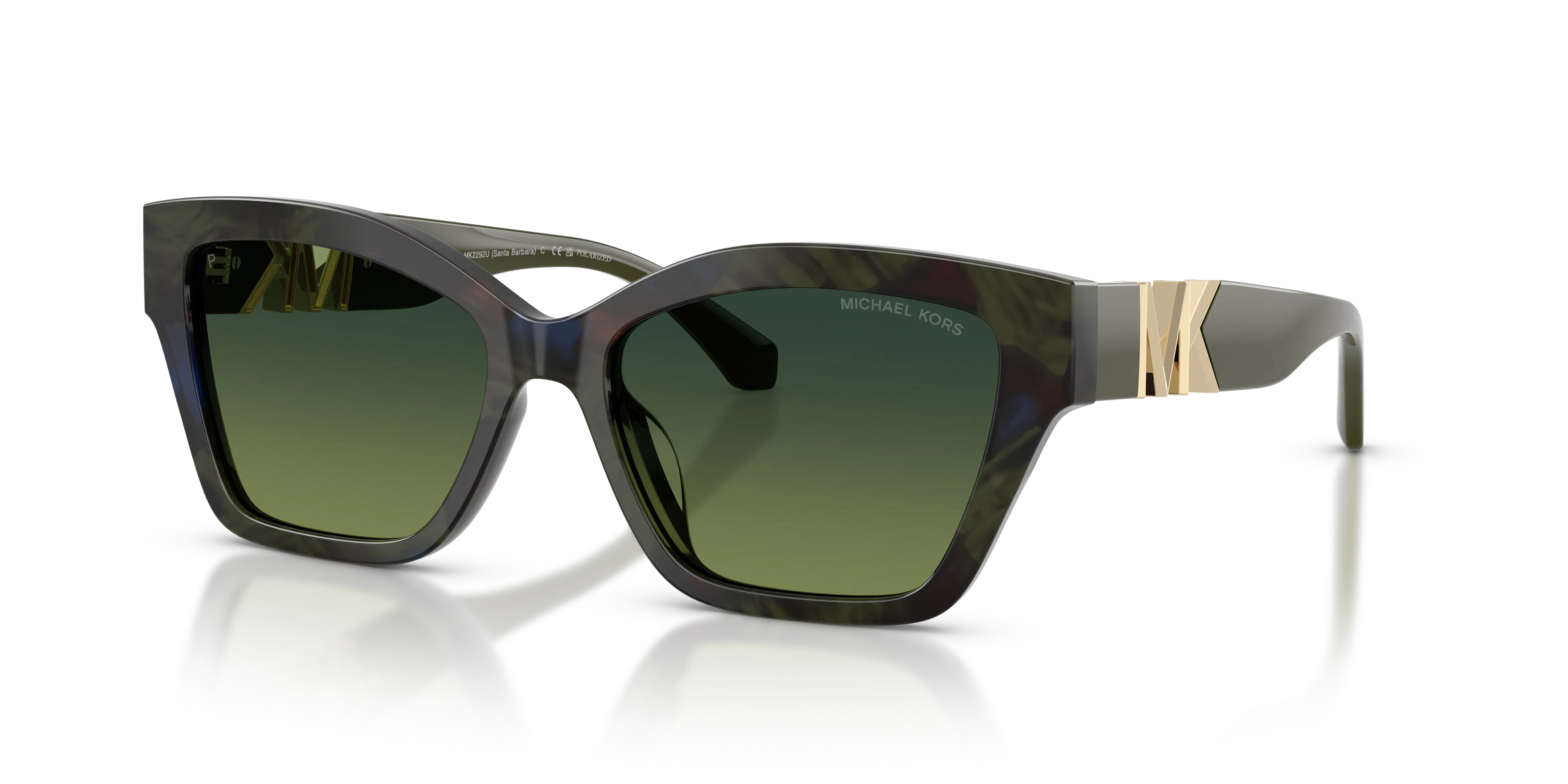 Angle_Left01, Michael Kors Santa Barbara 0MK2292U 3902T4 Sonnenbrille