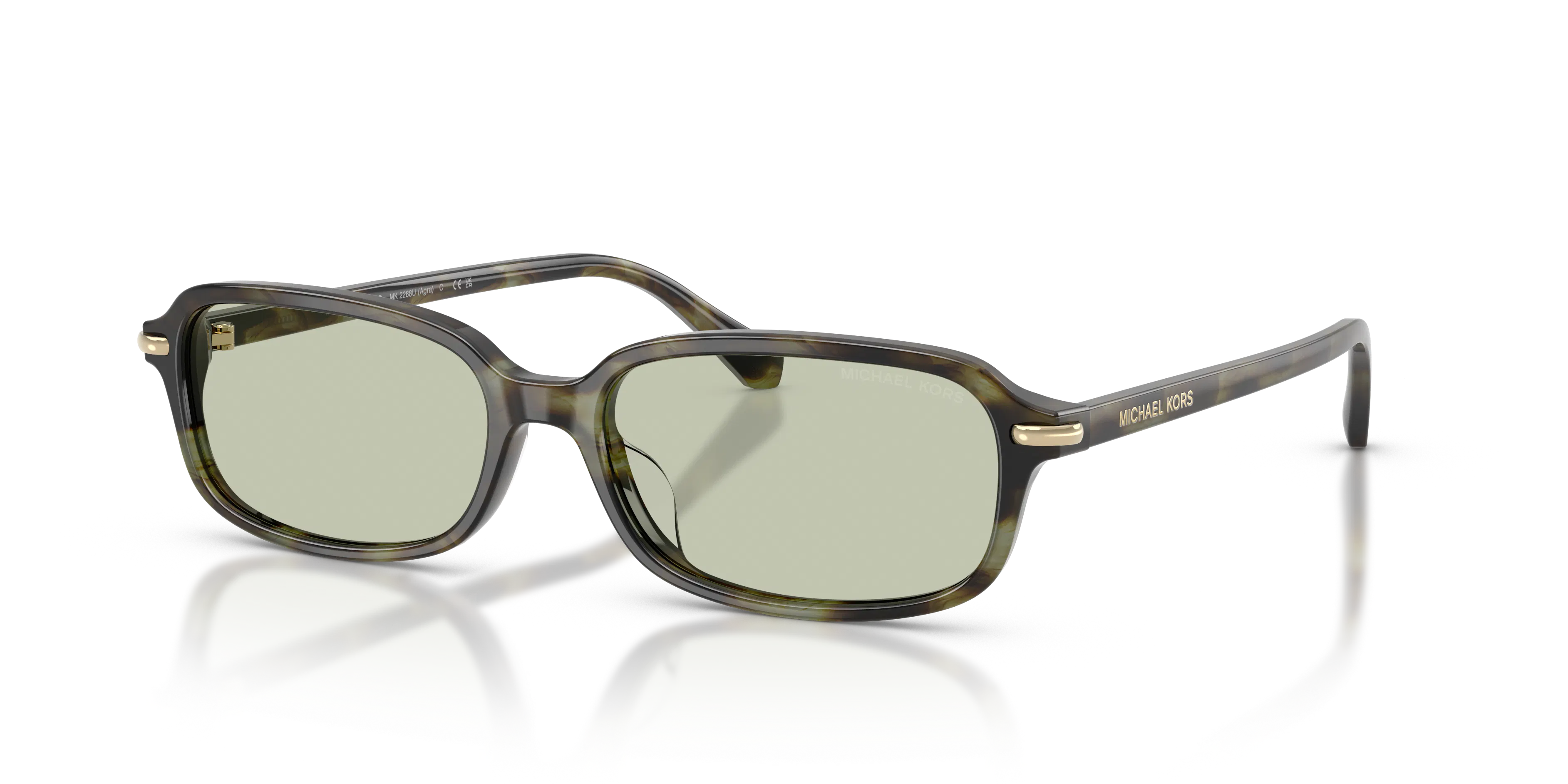 Angle_Left01, Michael Kors Agra 0MK2288U 3947/2 Sonnenbrille