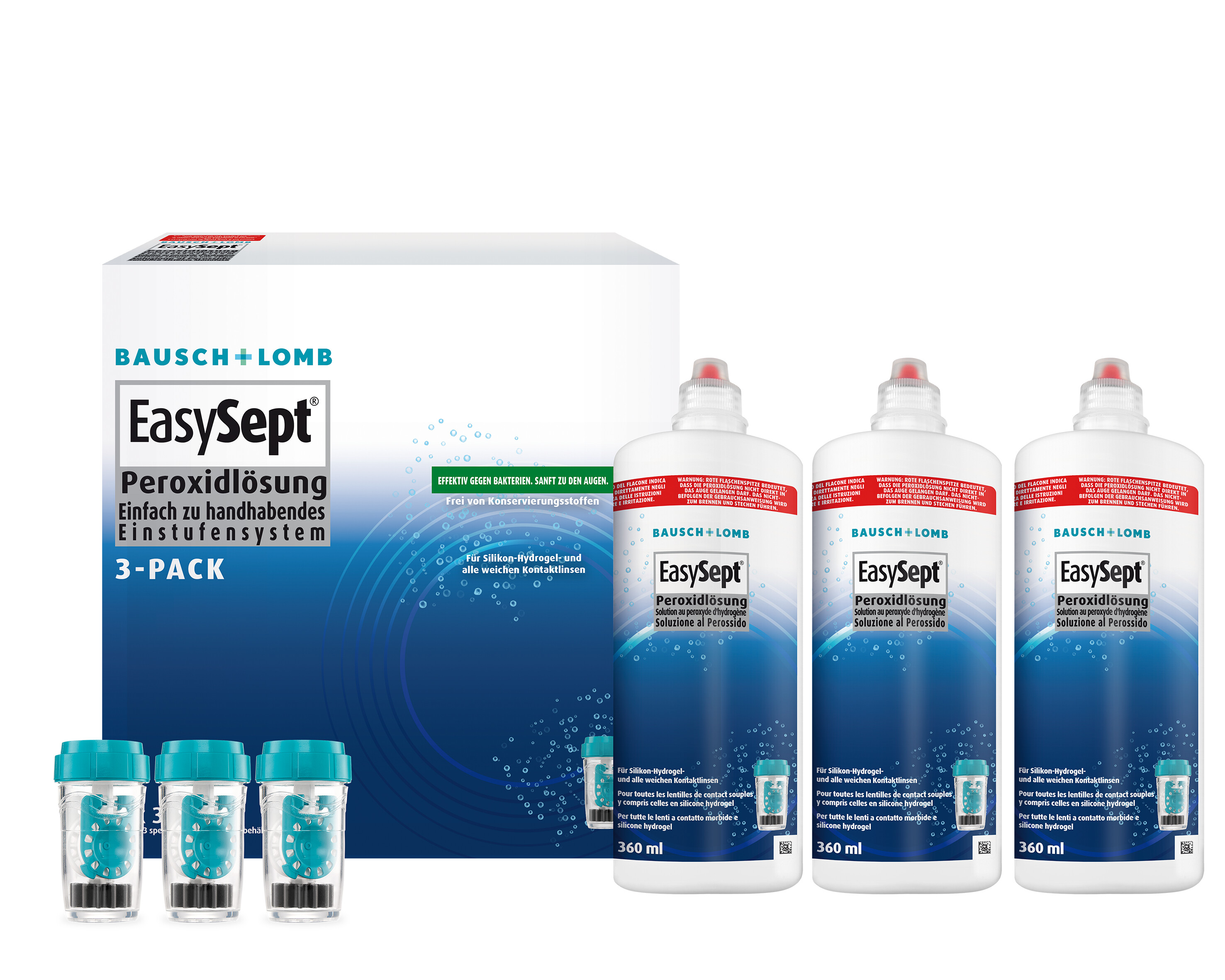 Front EasySept EasySept® Multipack Peroxid Pflege Peroxid Pflege Doppelpack 1080ml