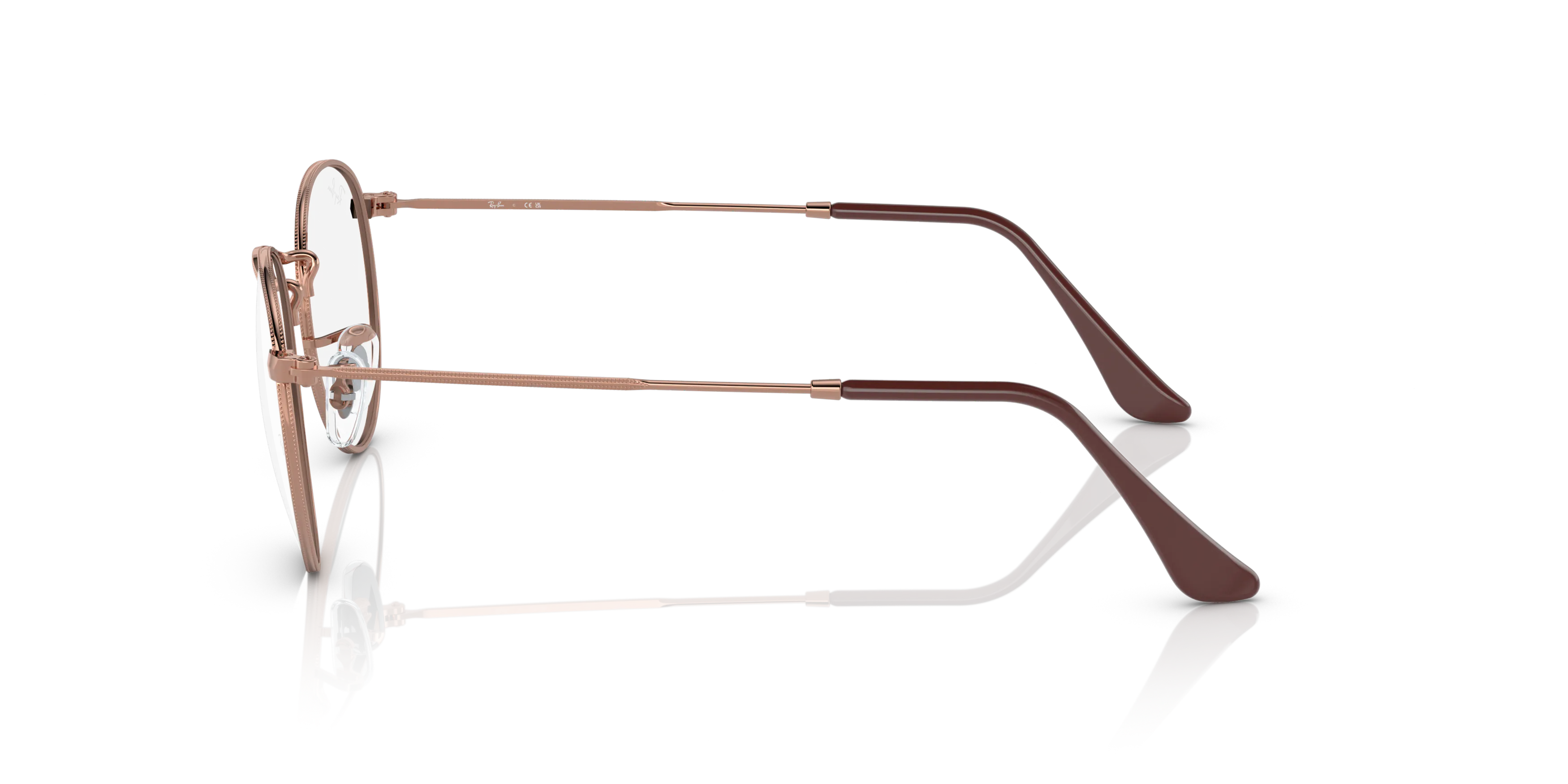 Angle_Left02, Ray-Ban Round Metal Optics 0RX3447V 3094 Brille