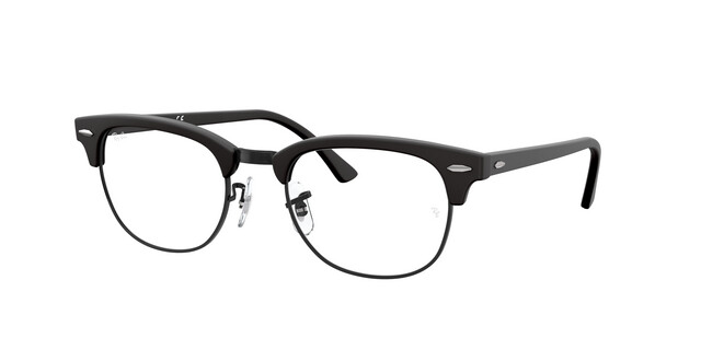 Front Ray-Ban CLUBMASTER 0RX5154 2077 Brille Schwarz