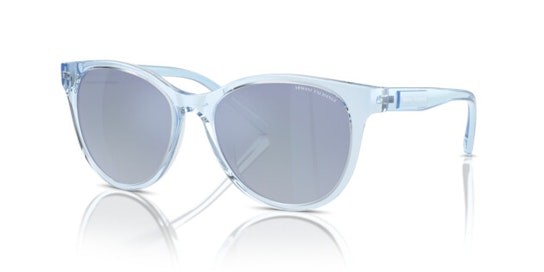 Armani Exchange 0AX4144SU 8345D6 Sonnenbrille Specials / Transparent, Blau