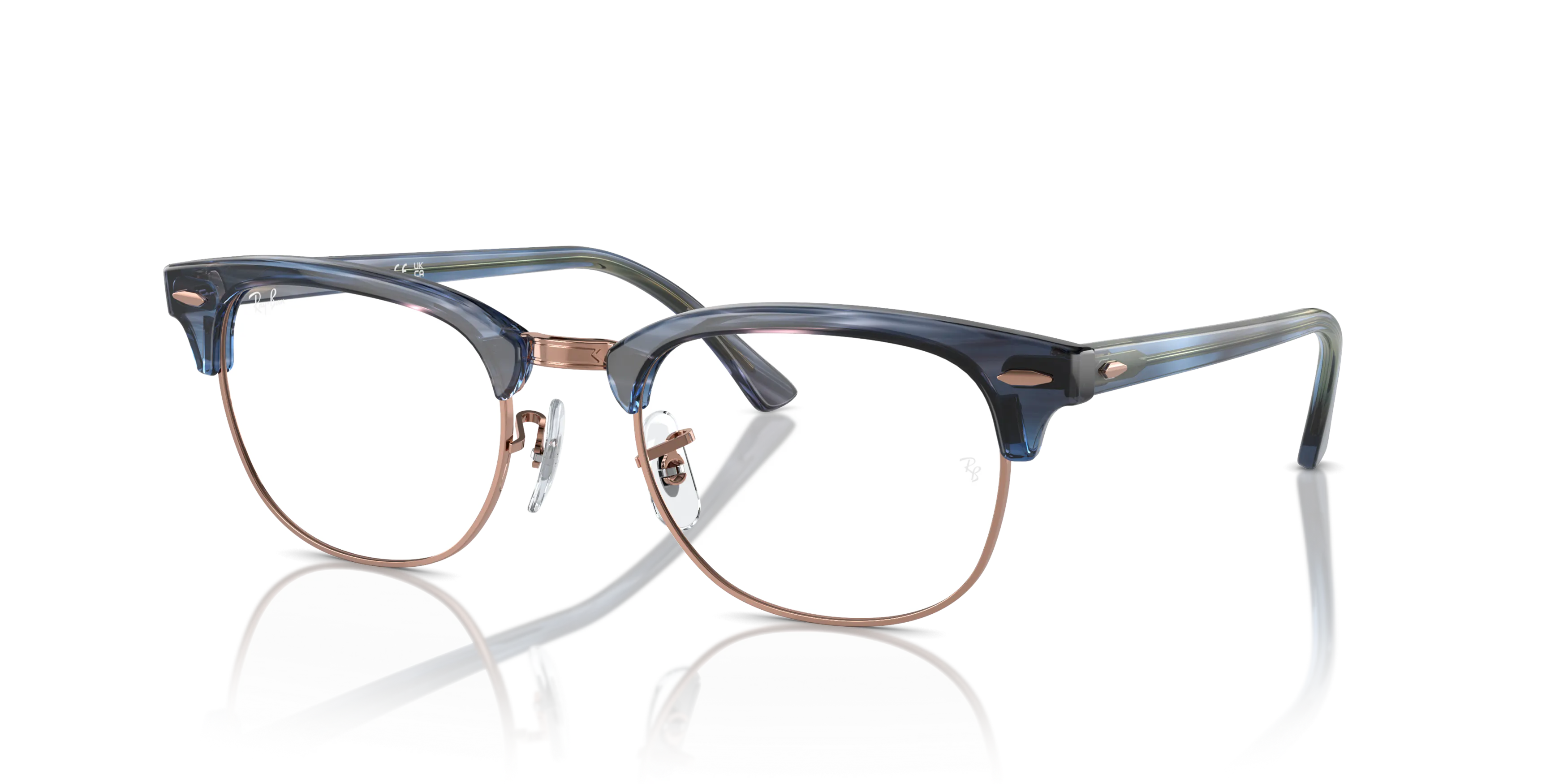 Angle_Left01, Ray-Ban Clubmaster Optics 0RX5154 8374 Brille