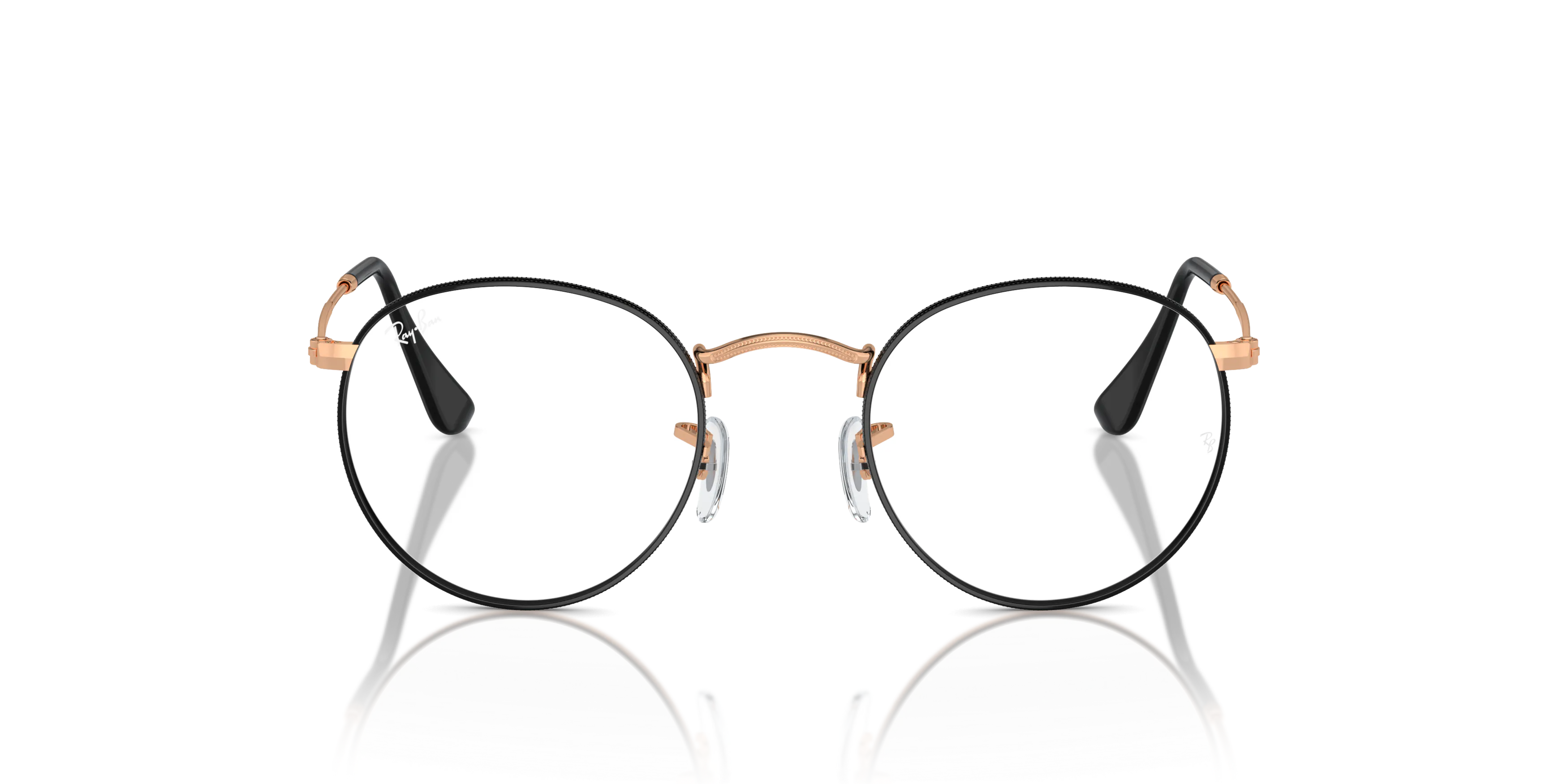 Front, Ray-Ban ROUND METAL 0RX3447V 3173 Brille