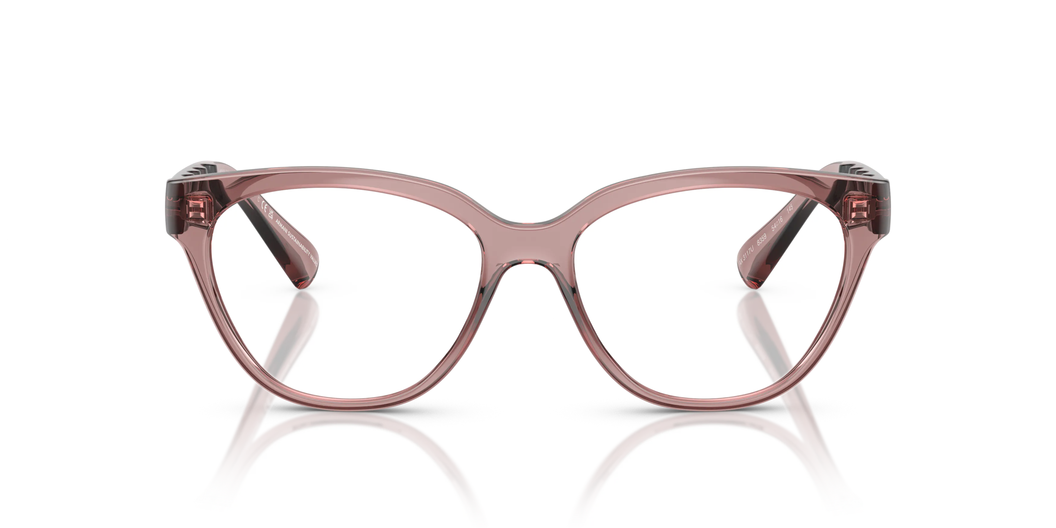 Front, Armani Exchange 0AX3117U 8359 Brille