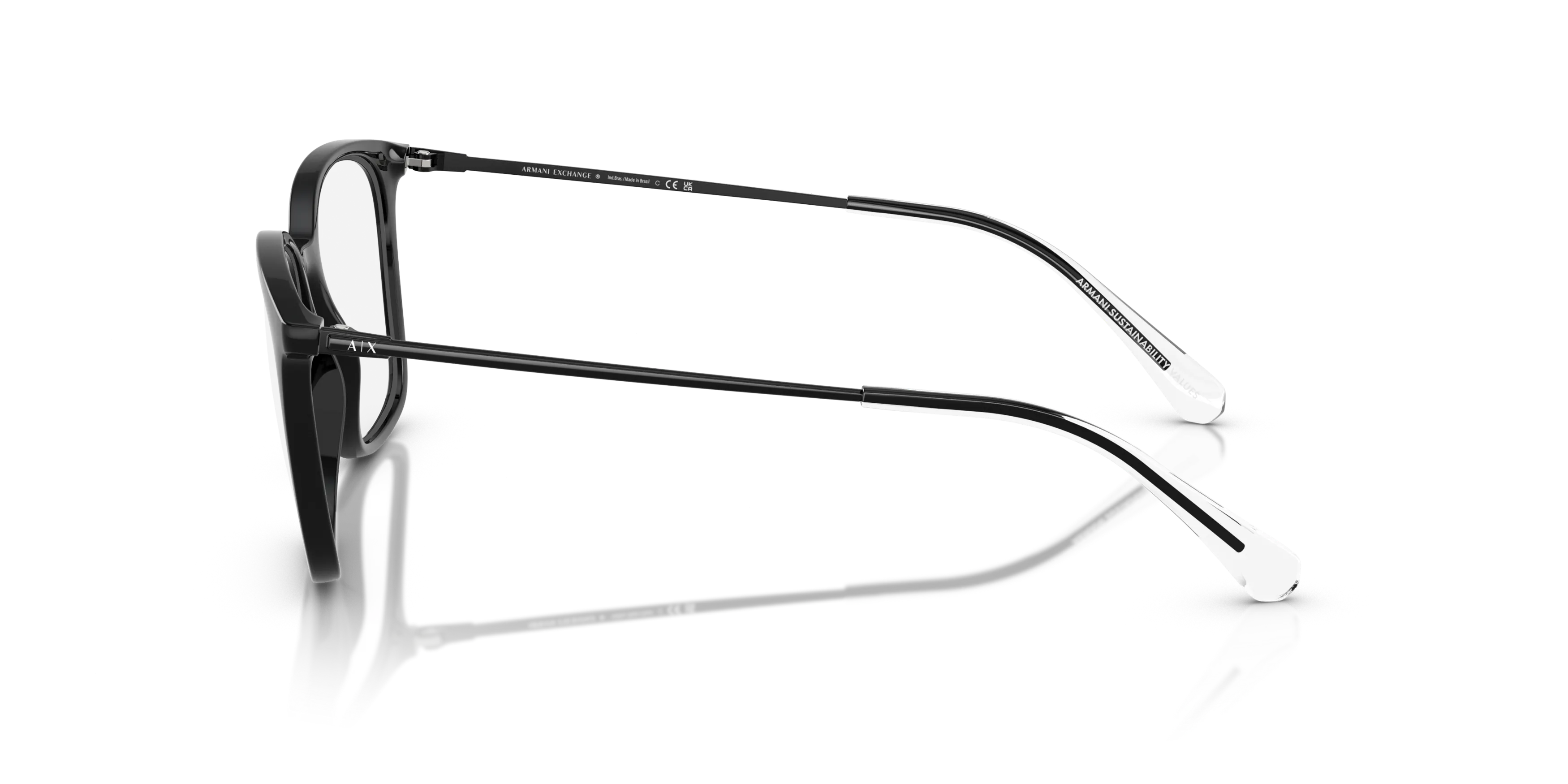 Angle_Left02, Armani Exchange 0AX3120 8158 Brille