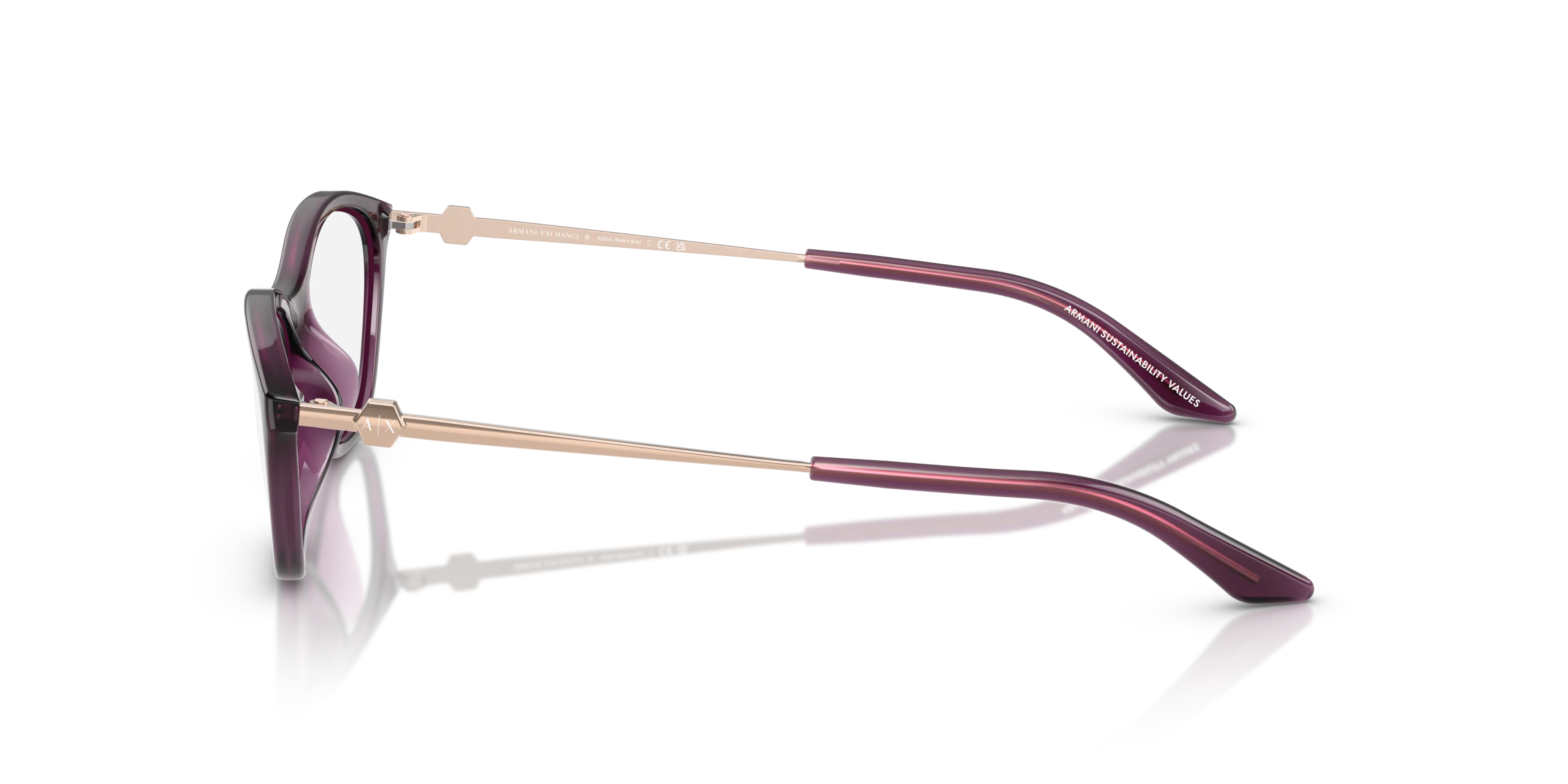 Angle_Left02, Armani Exchange 0AX3121U 8369 Brille