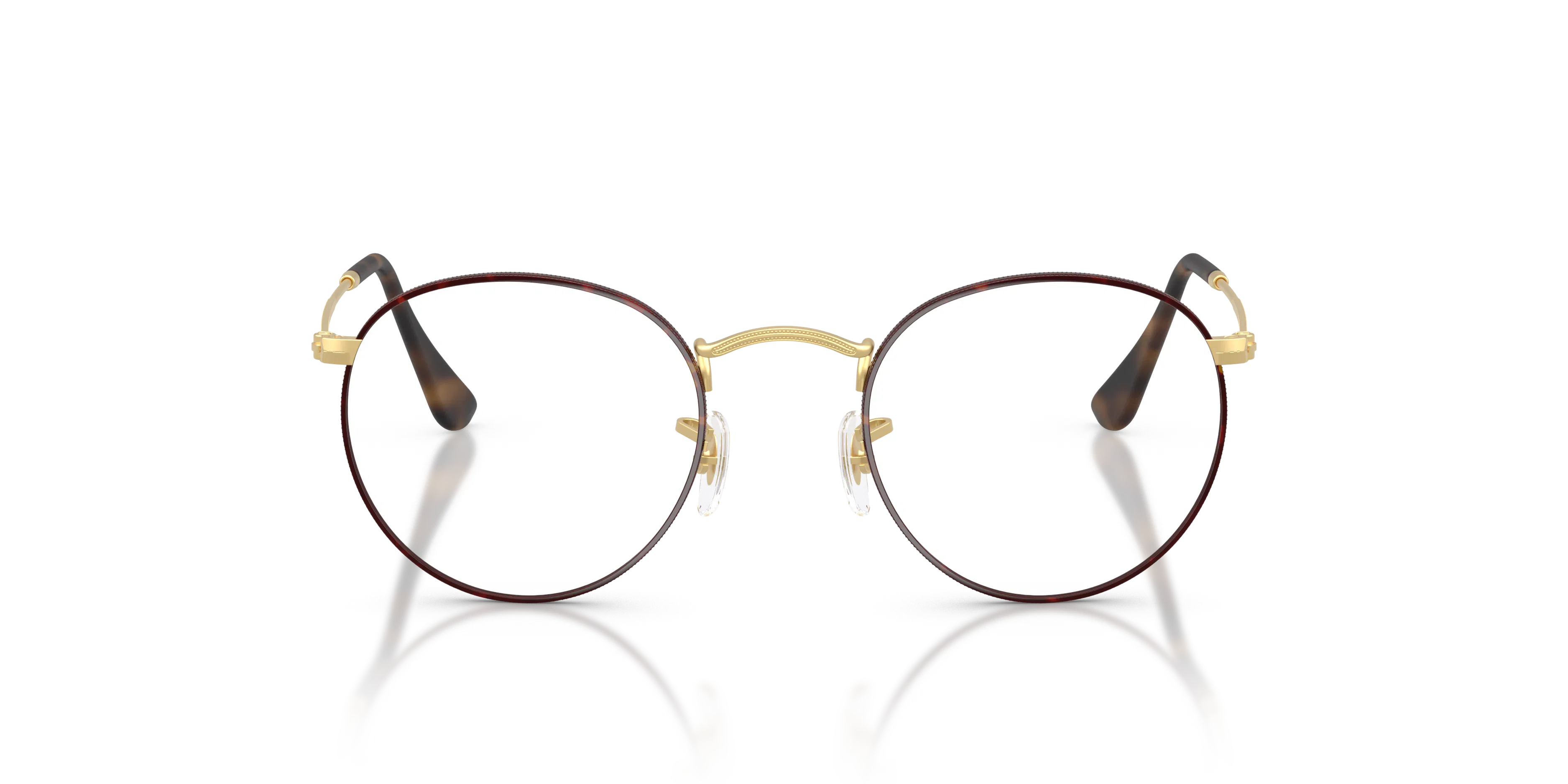 Front, Ray-Ban Round Metal Optics 0RX3447V 3188 Brille