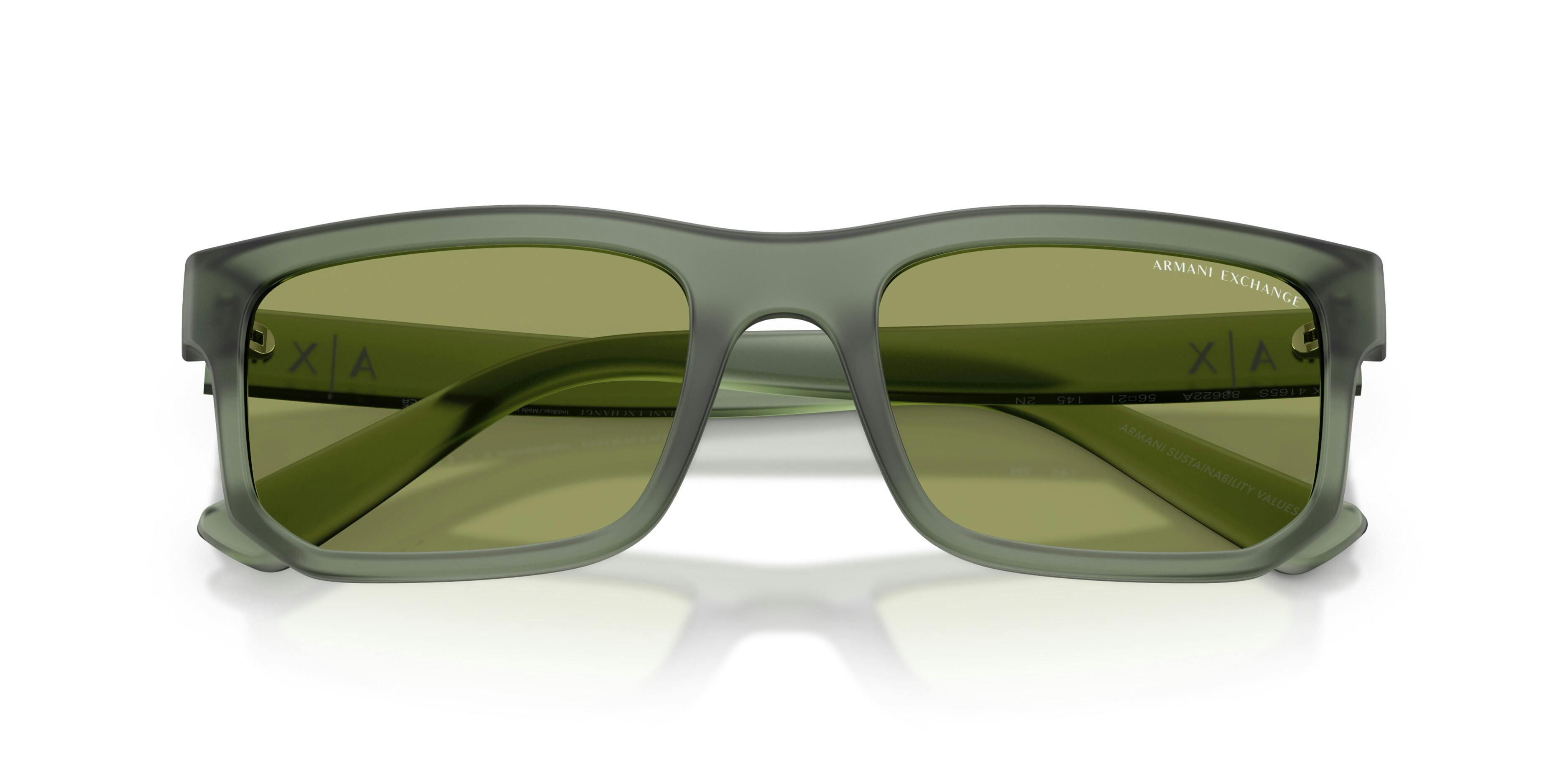 Folded, Armani Exchange 0AX4165S 83622A Sonnenbrille