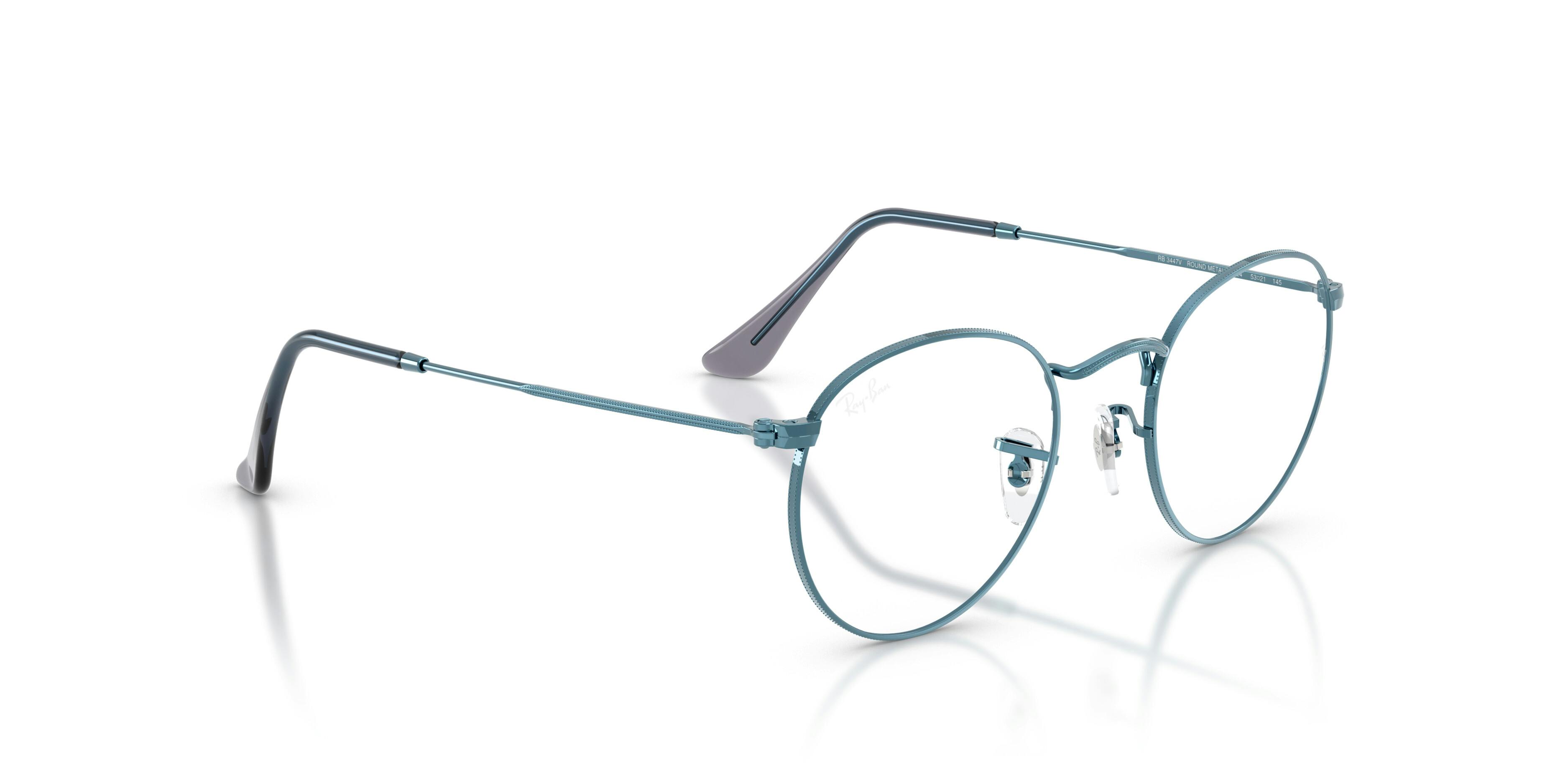 Angle_Right01, Ray-Ban ROUND METAL 0RX3447V 3224 Brille