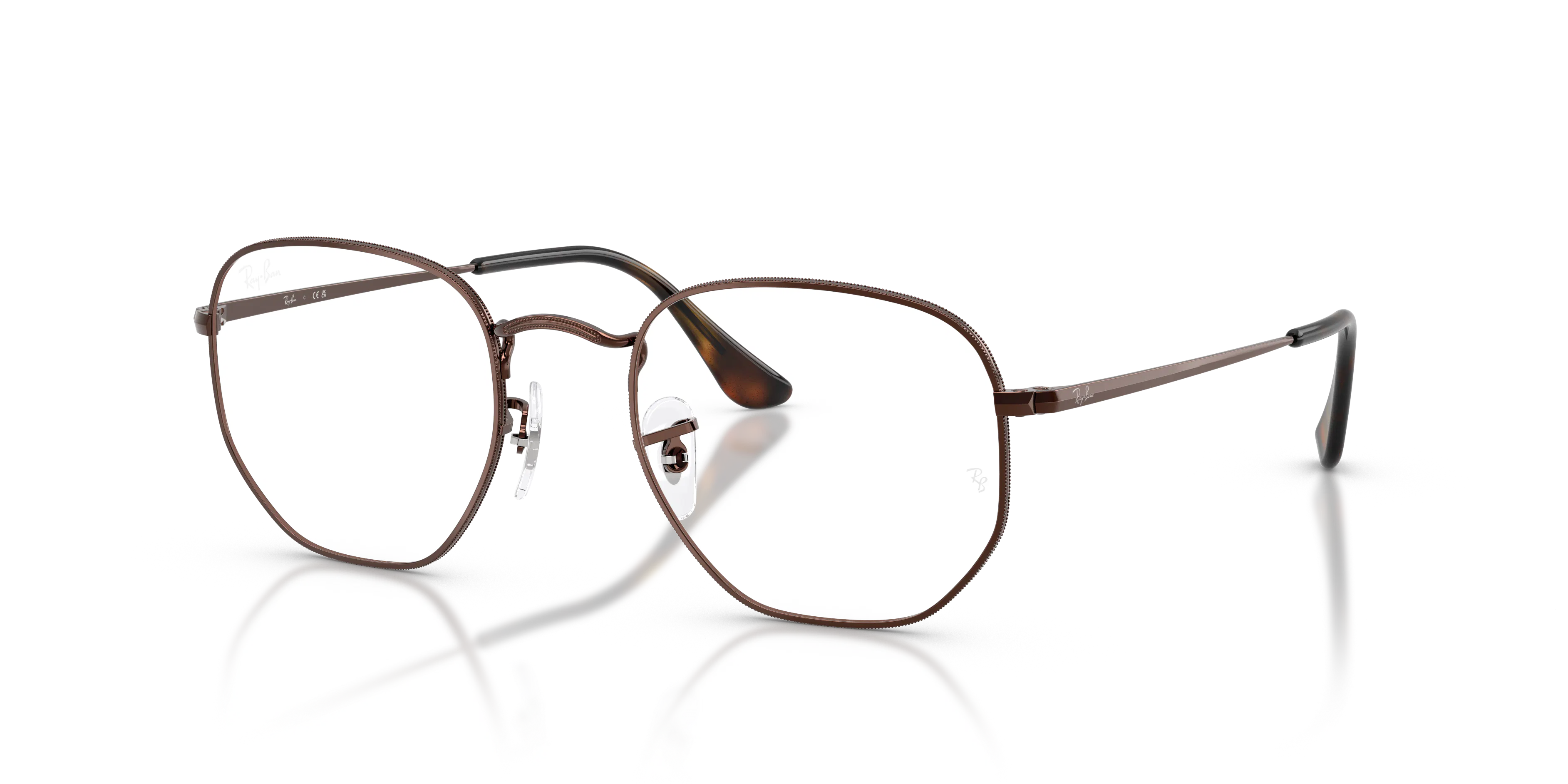 Angle_Left01, Ray-Ban Hexagonal Optics 0RX6448 2511 Brille