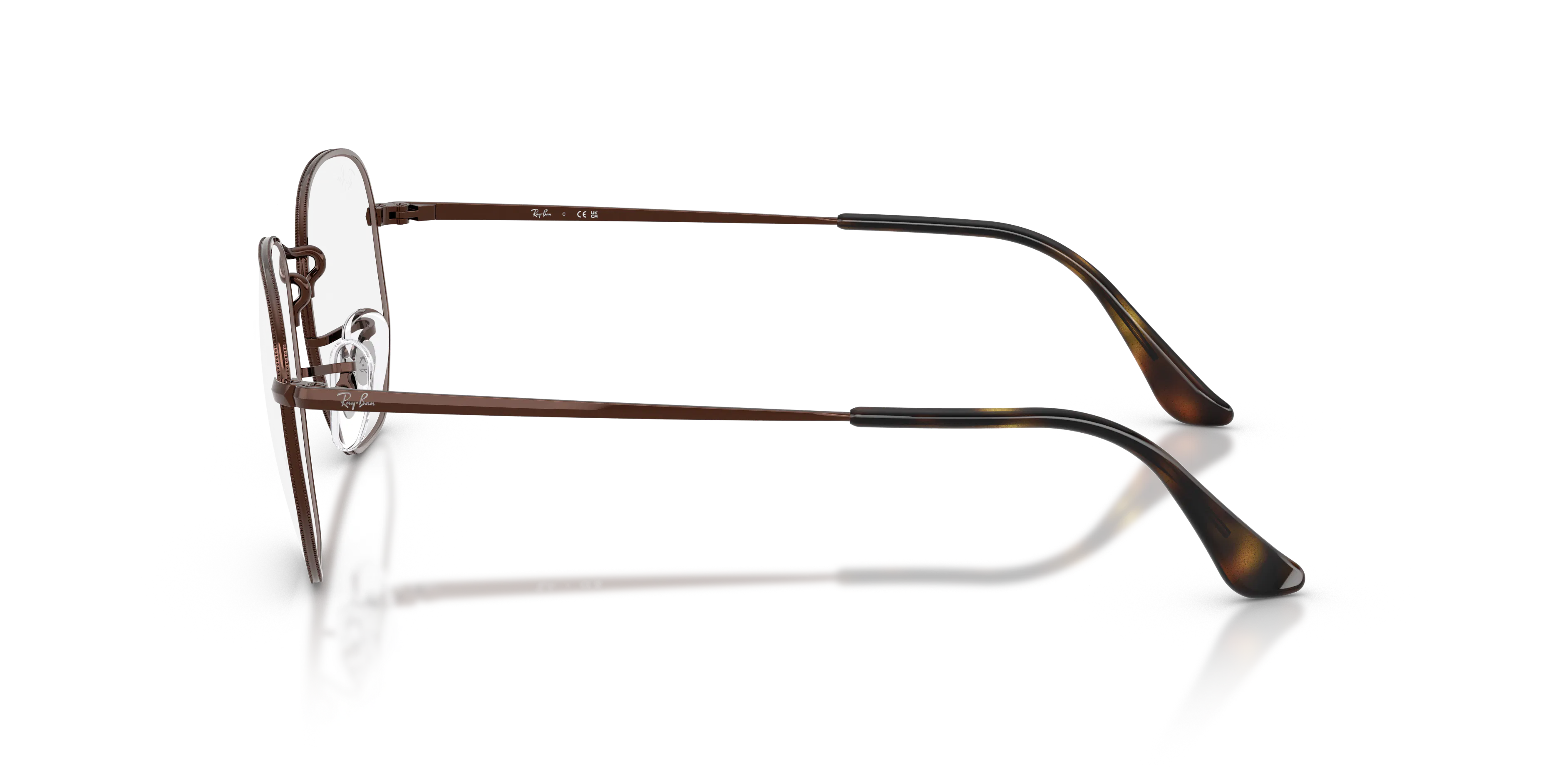 Angle_Left02, Ray-Ban Hexagonal Optics 0RX6448 2511 Brille