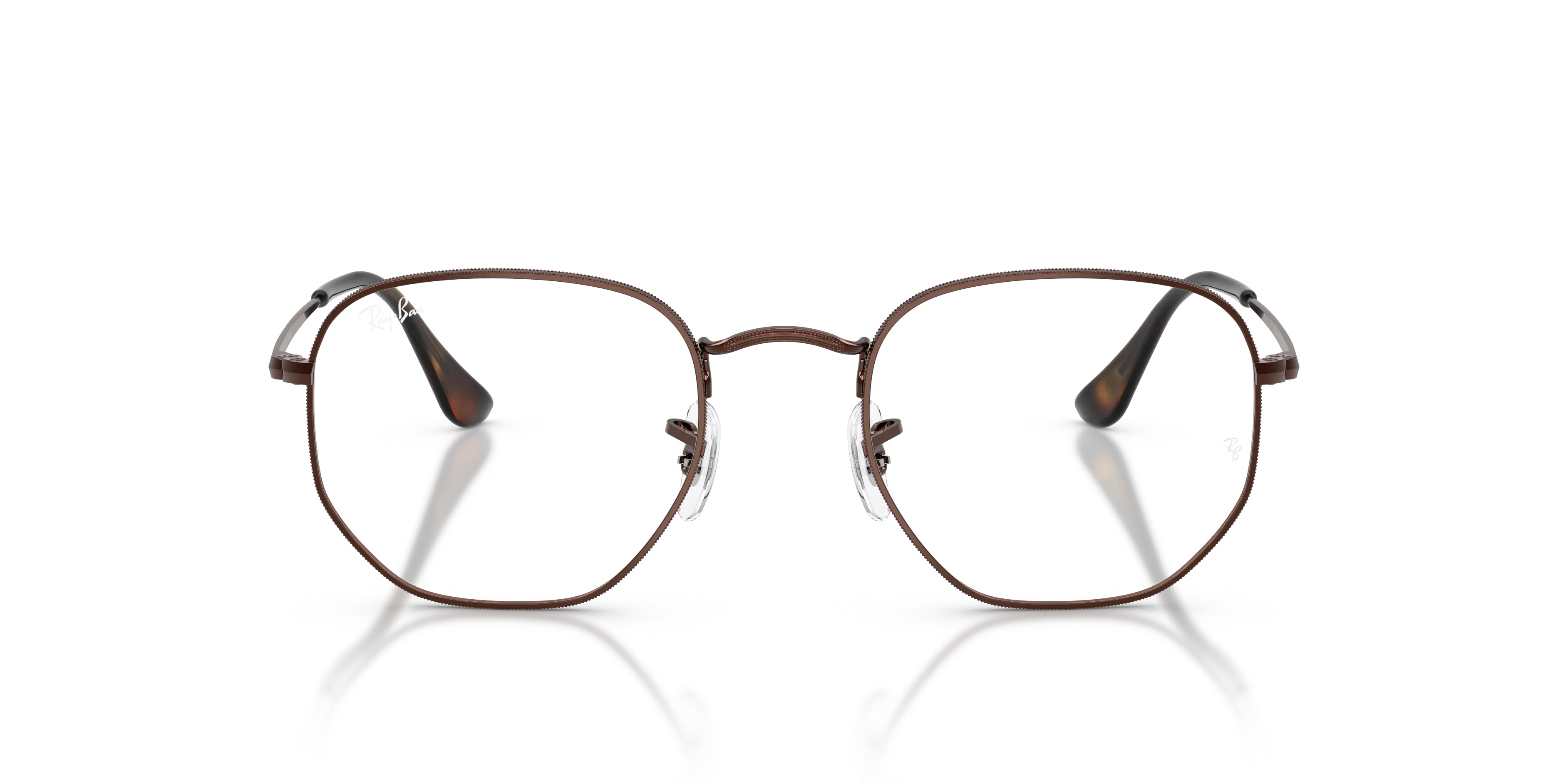 Front, Ray-Ban Hexagonal Optics 0RX6448 2511 Brille