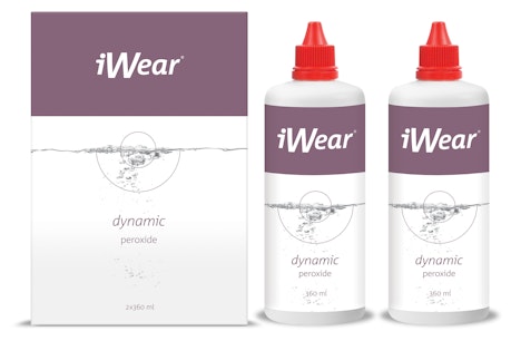 iWear® iWear dynamic 2x360ml Peroxid Pflege Peroxid Pflege Doppelpack 720ml