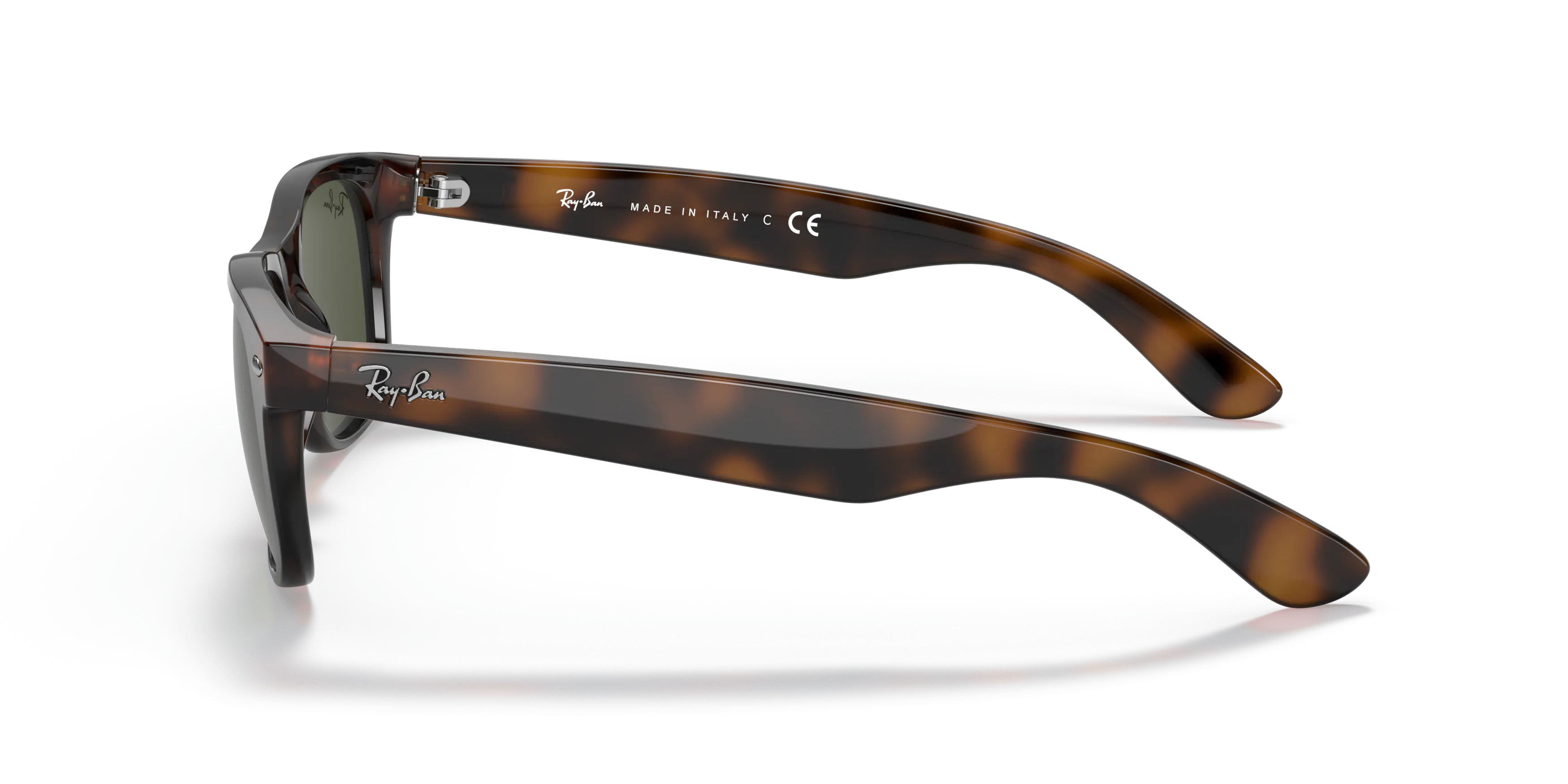 Angle_Left02, Ray-Ban New Wayfarer Classic 0RB2132 902 Sonnenbrille
