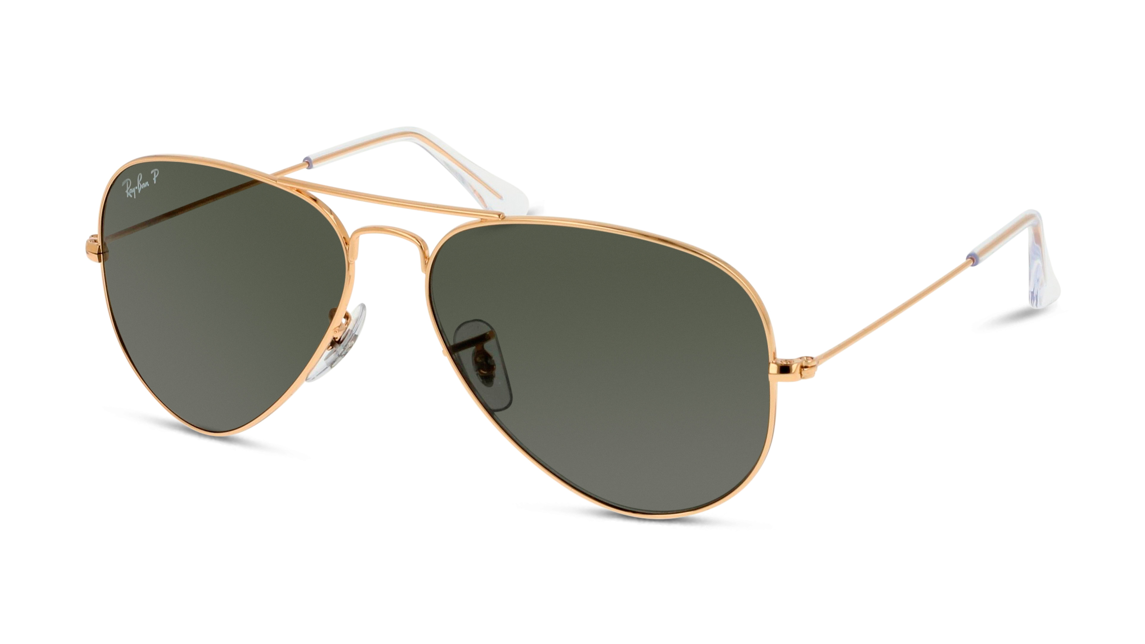 [products.image.angle_left01] Ray-Ban AVIATOR LARGE METAL 0RB3025 001/58 Sonnenbrille