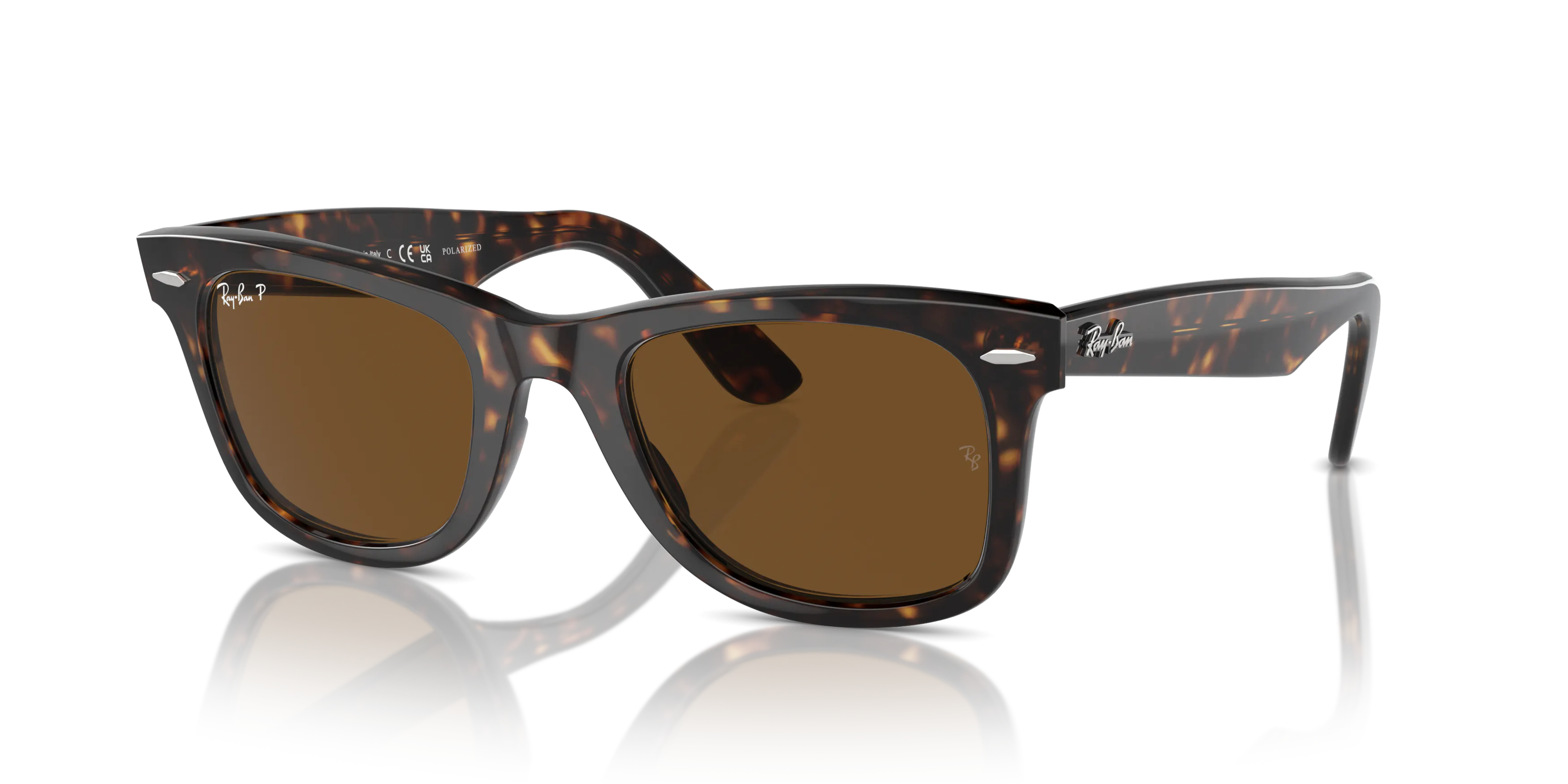 Angle_Left01, Ray-Ban Original Wayfarer Classic 0RB2140 902/57 Sonnenbrille