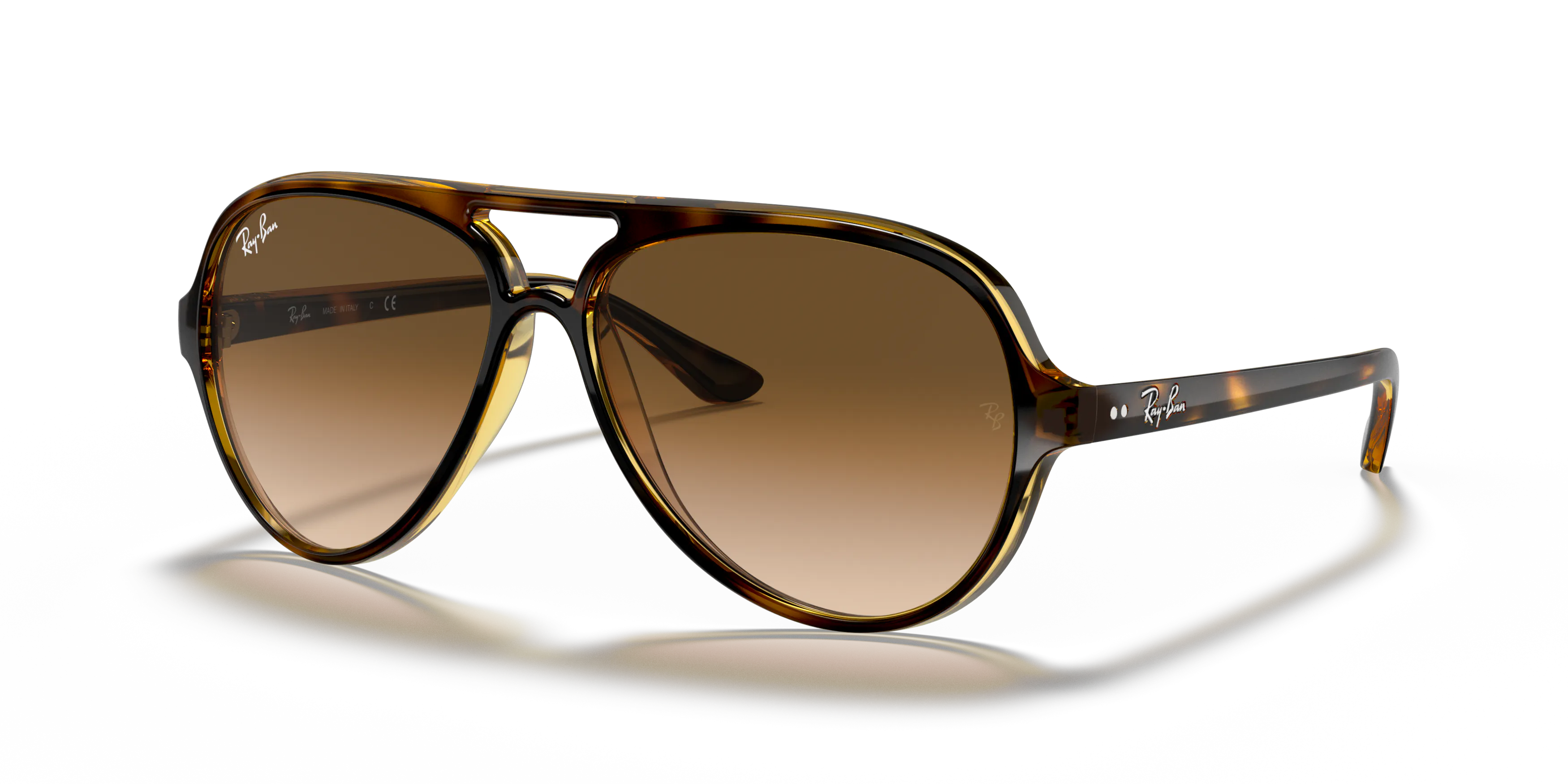 Angle_Left01, Ray-Ban Cats 5000 Classic 0RB4125 710/51 Sonnenbrille