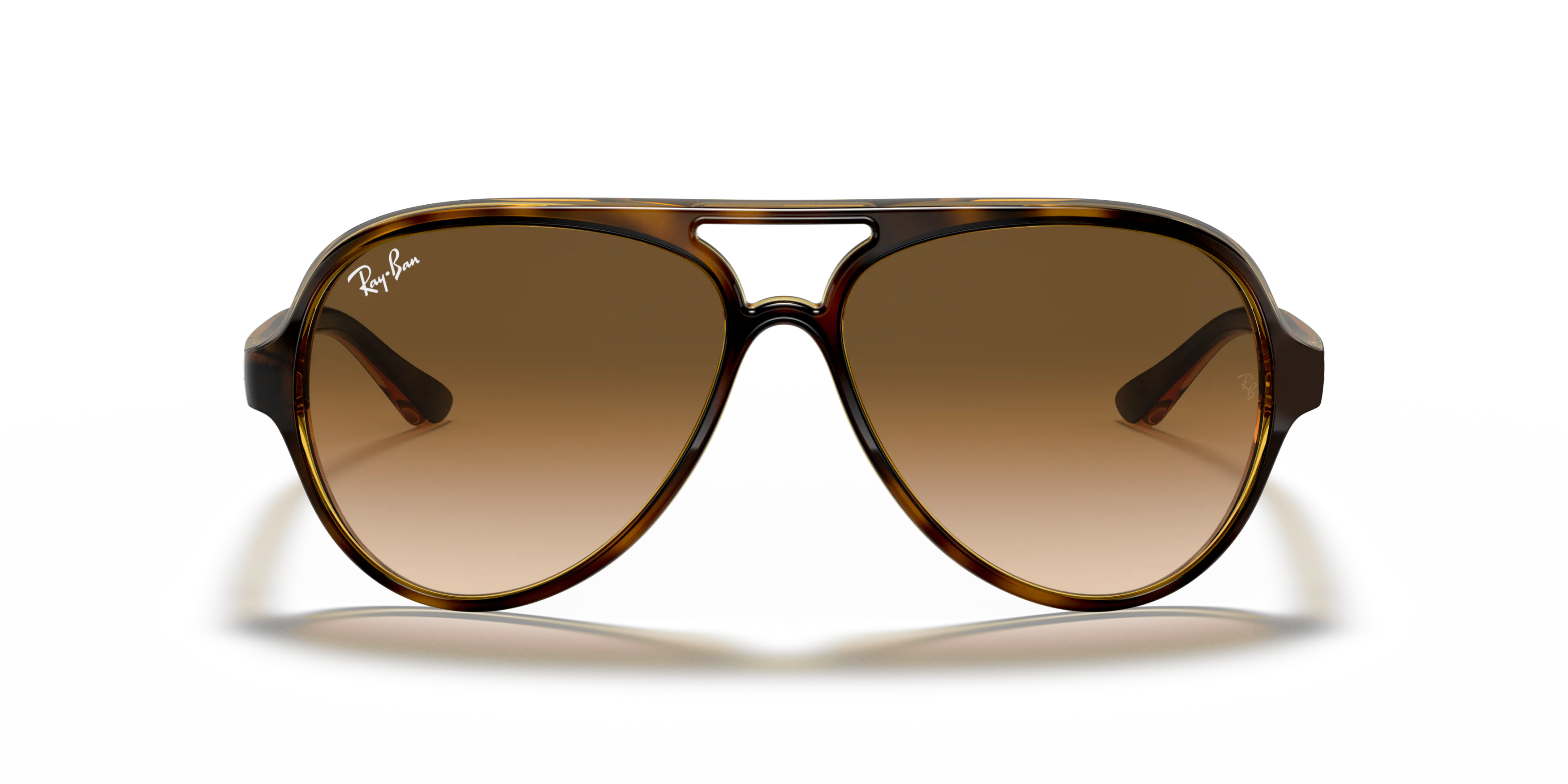 Front, Ray-Ban Cats 5000 Classic 0RB4125 710/51 Sonnenbrille