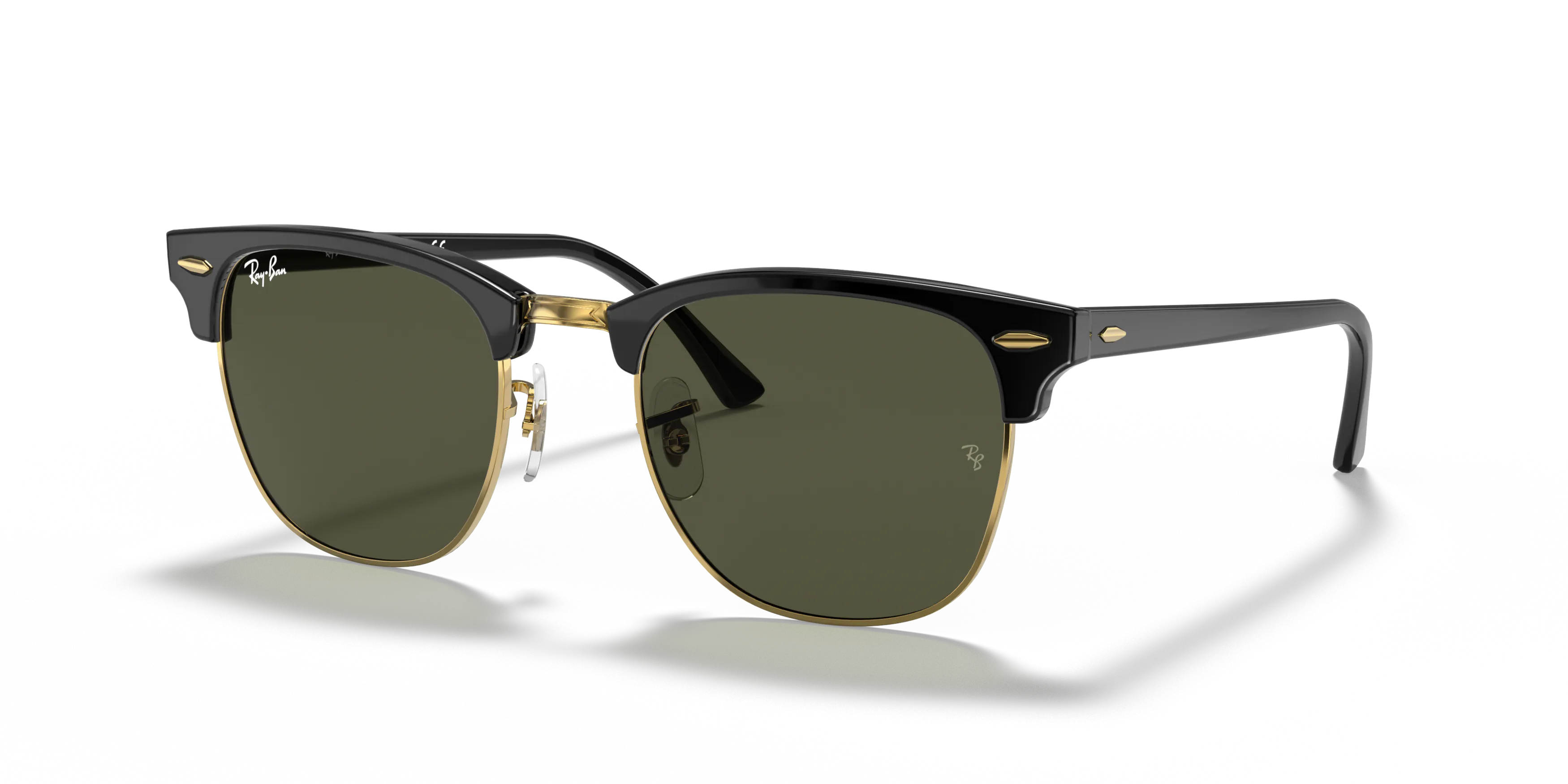 Angle_Left01, Ray-Ban Clubmaster Classic 0RB3016 W0365 Sonnenbrille