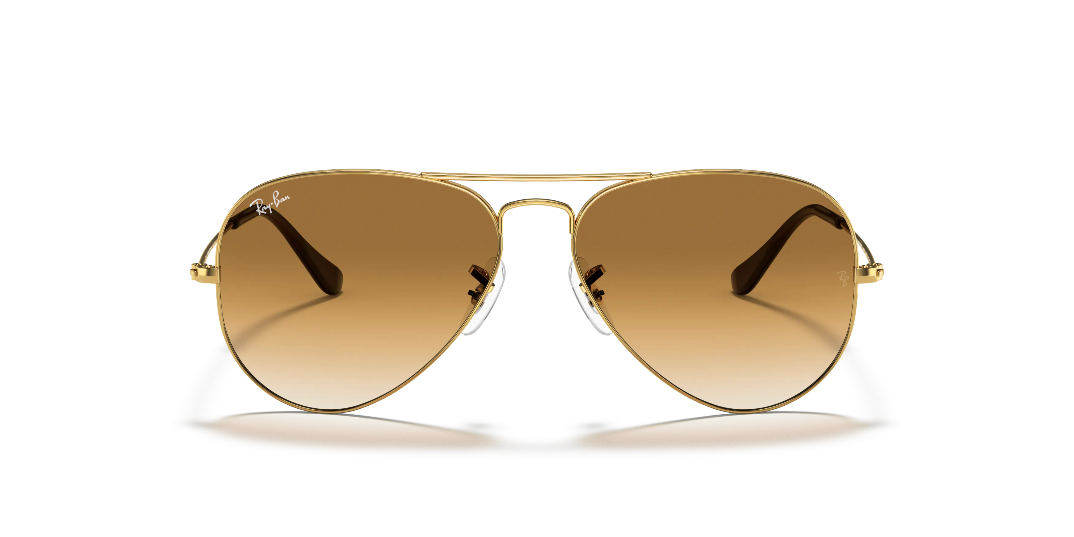 Front, Ray-Ban Aviator Gradient 0RB3025 001/51 Sonnenbrille
