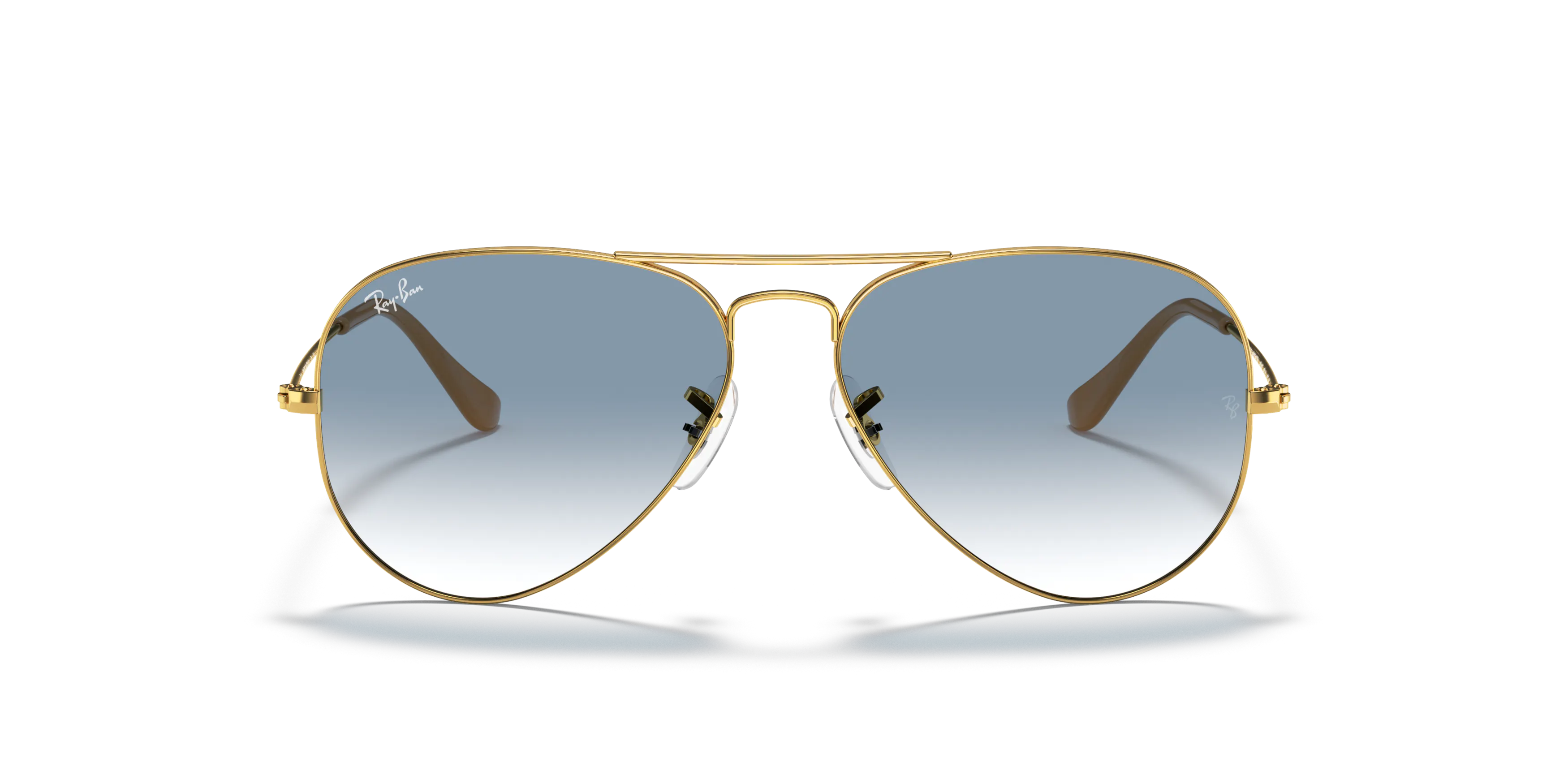 Front, Ray-Ban Aviator Gradient 0RB3025 001/3F Sonnenbrille