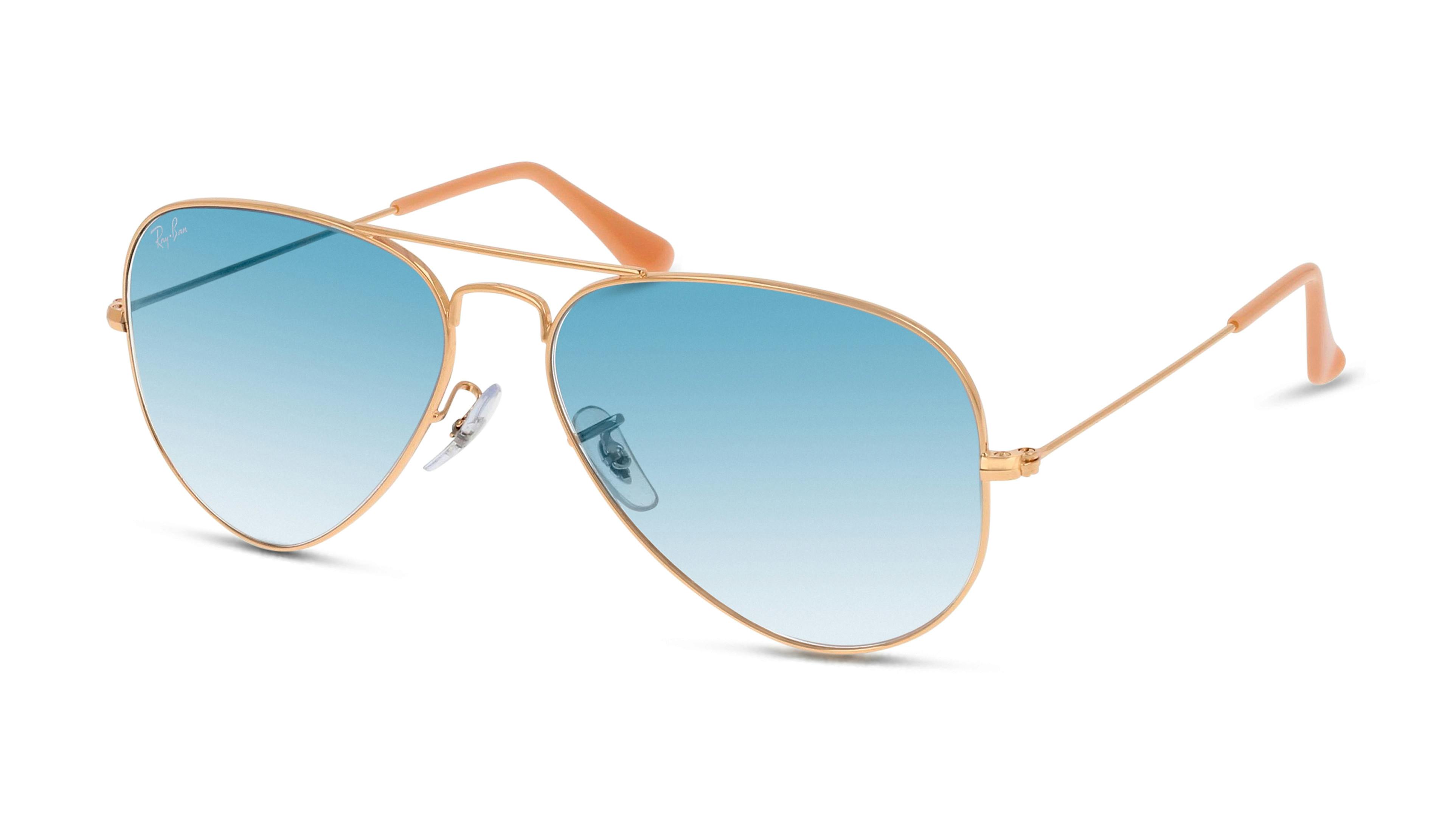 [products.image.angle_left01] Ray-Ban AVIATOR LARGE METAL 0RB3025 001/3F Sonnenbrille