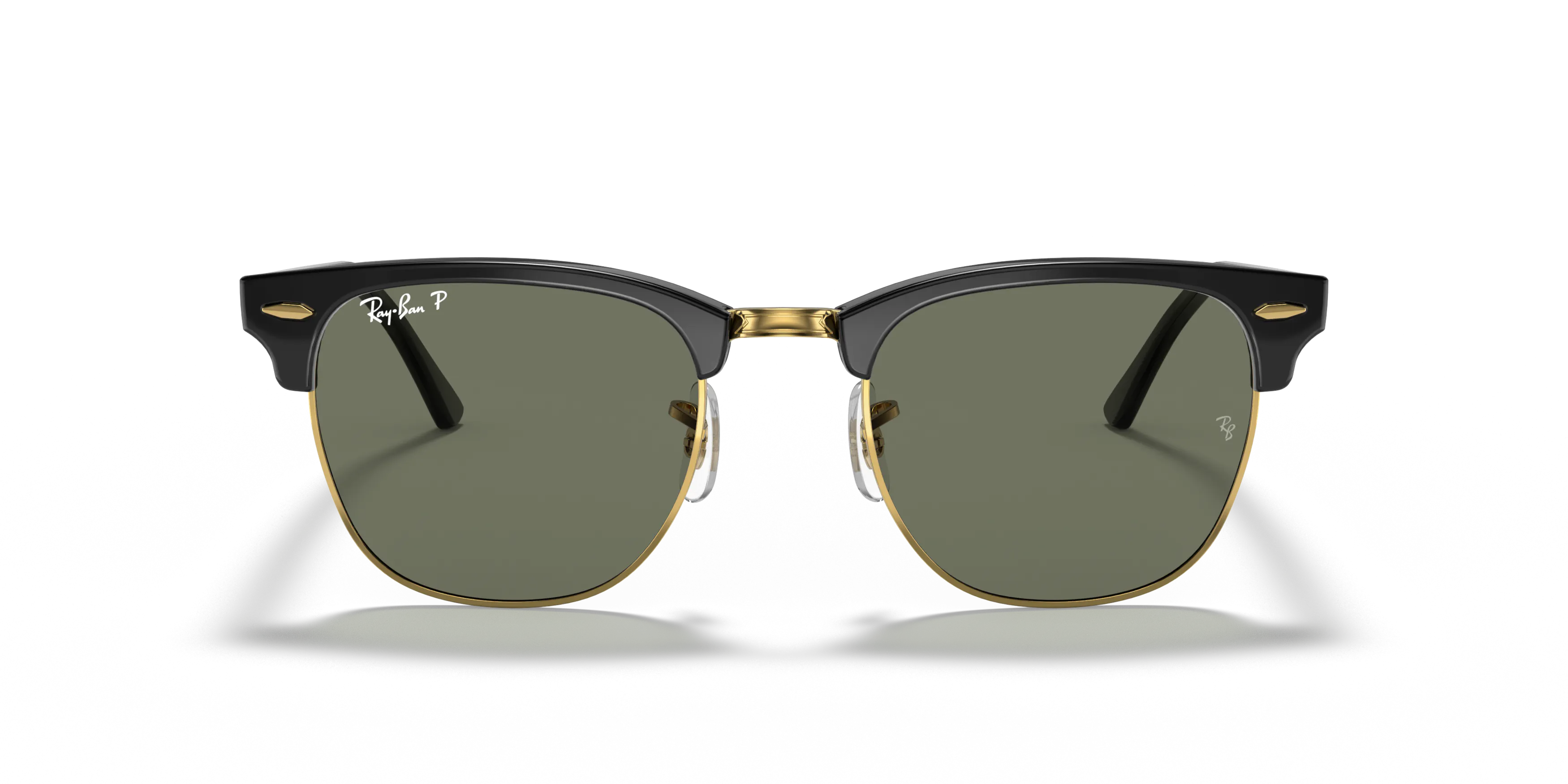 Front, Ray-Ban Clubmaster Classic 0RB3016 901/58 Sonnenbrille
