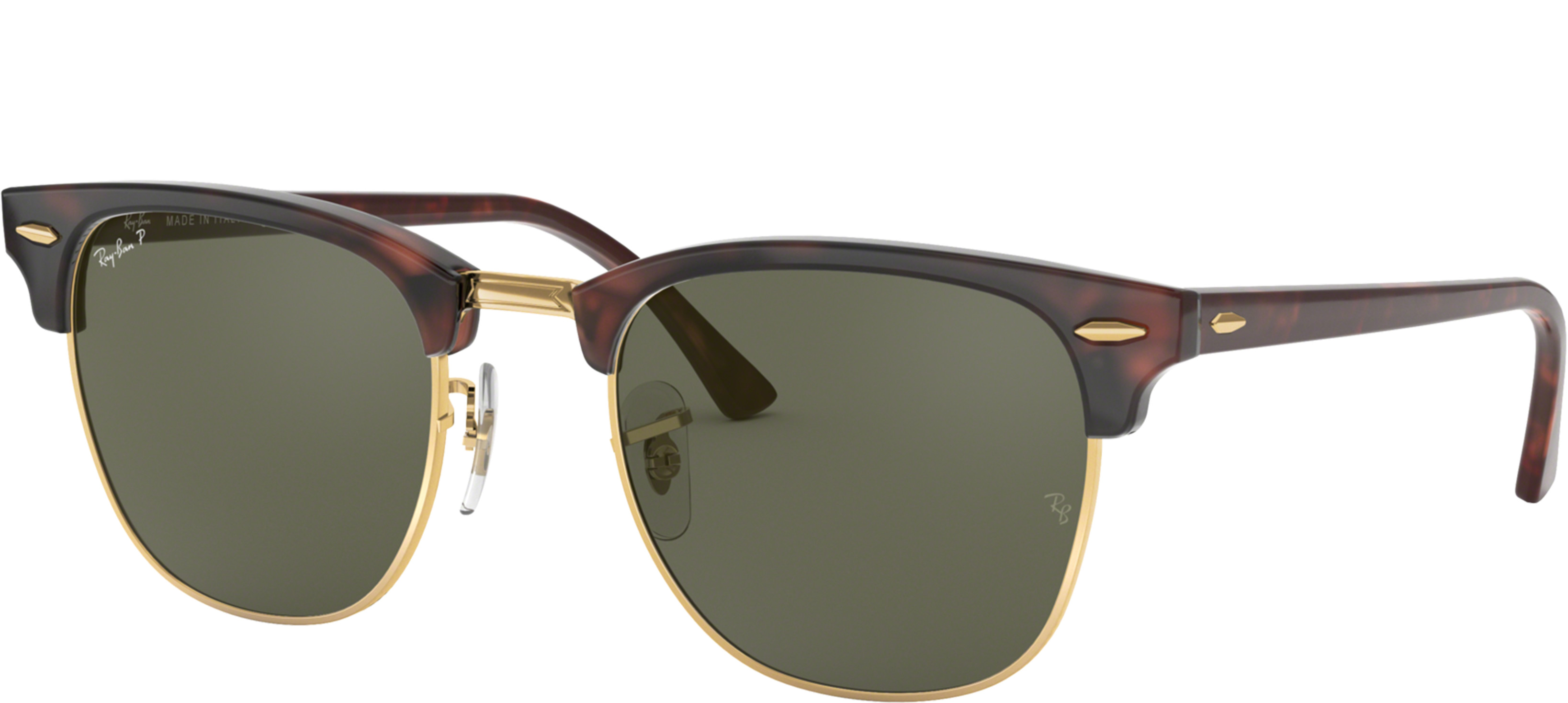 [products.image.angle_left01] Ray-Ban CLUBMASTER 0RB3016 990/58 Sonnenbrille