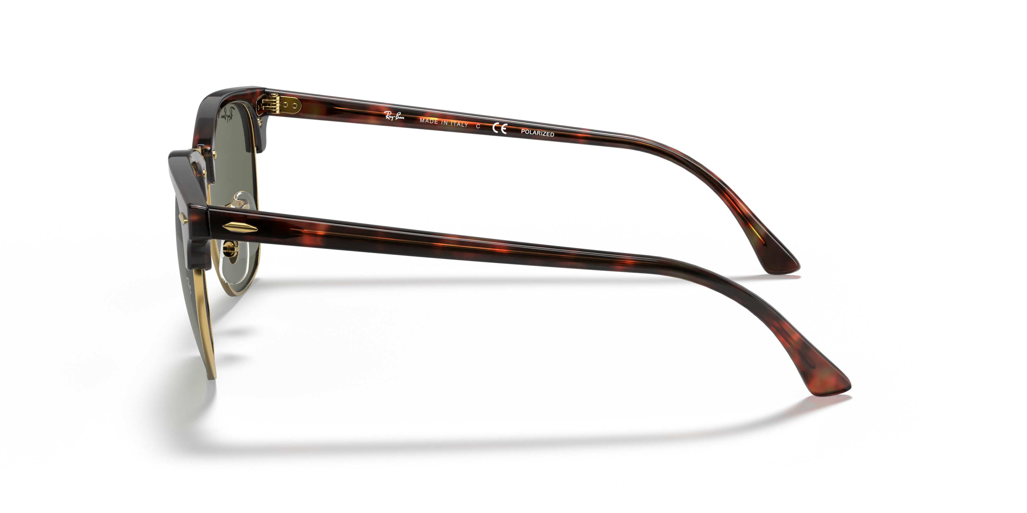 Angle_Left02, Ray-Ban Clubmaster Classic 0RB3016 990/58 Sonnenbrille