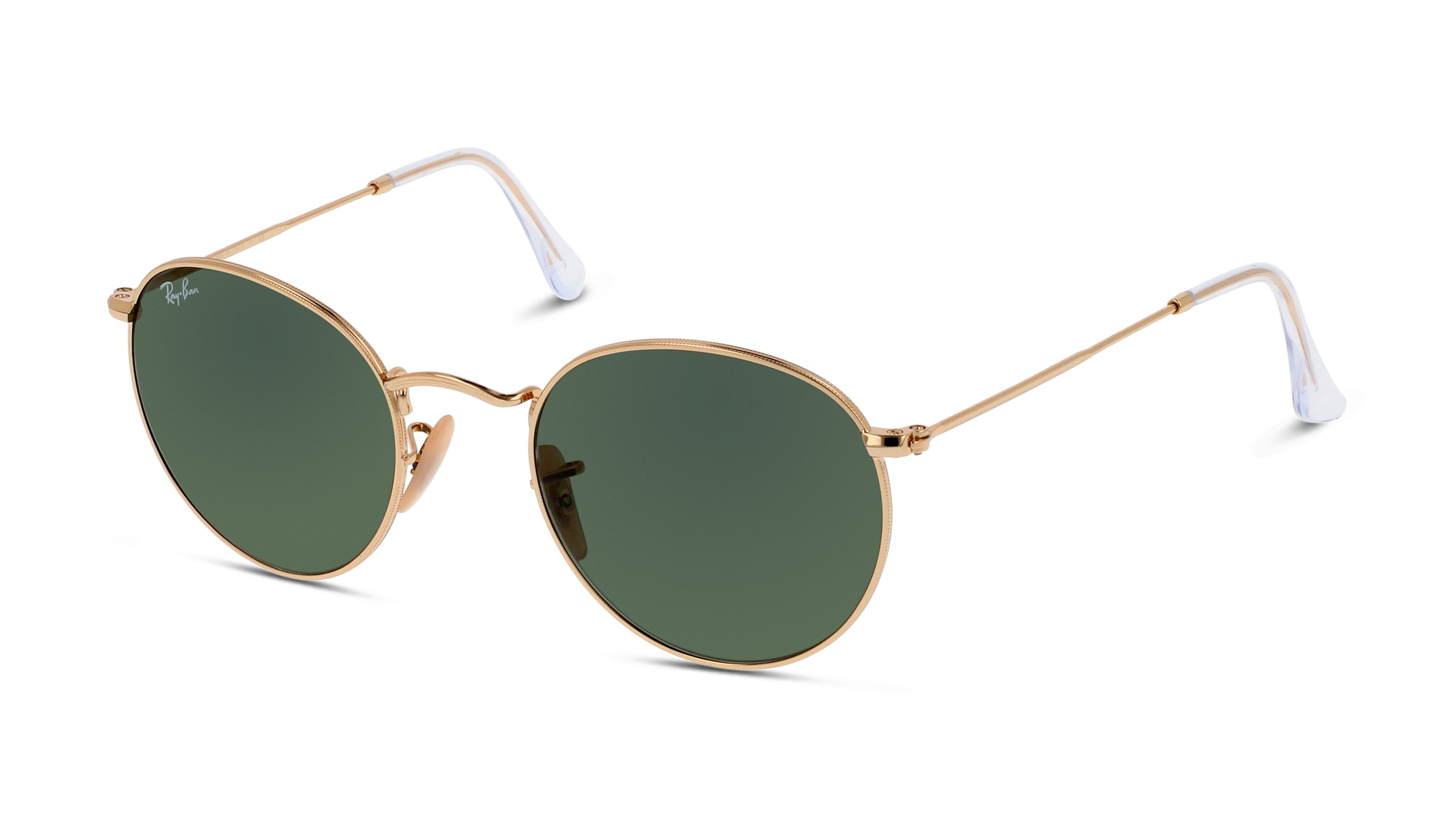 [products.image.angle_left01] Ray-Ban ROUND METAL 0RB3447 001 Sonnenbrille